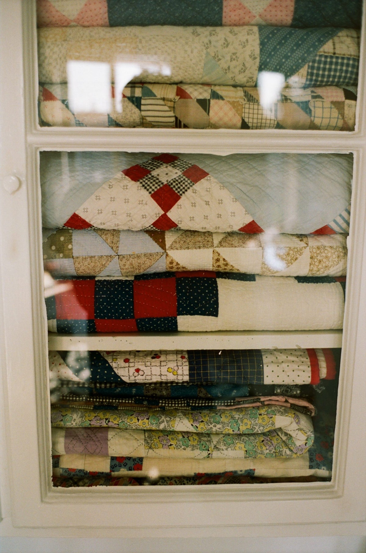 Quilts in the kitchen