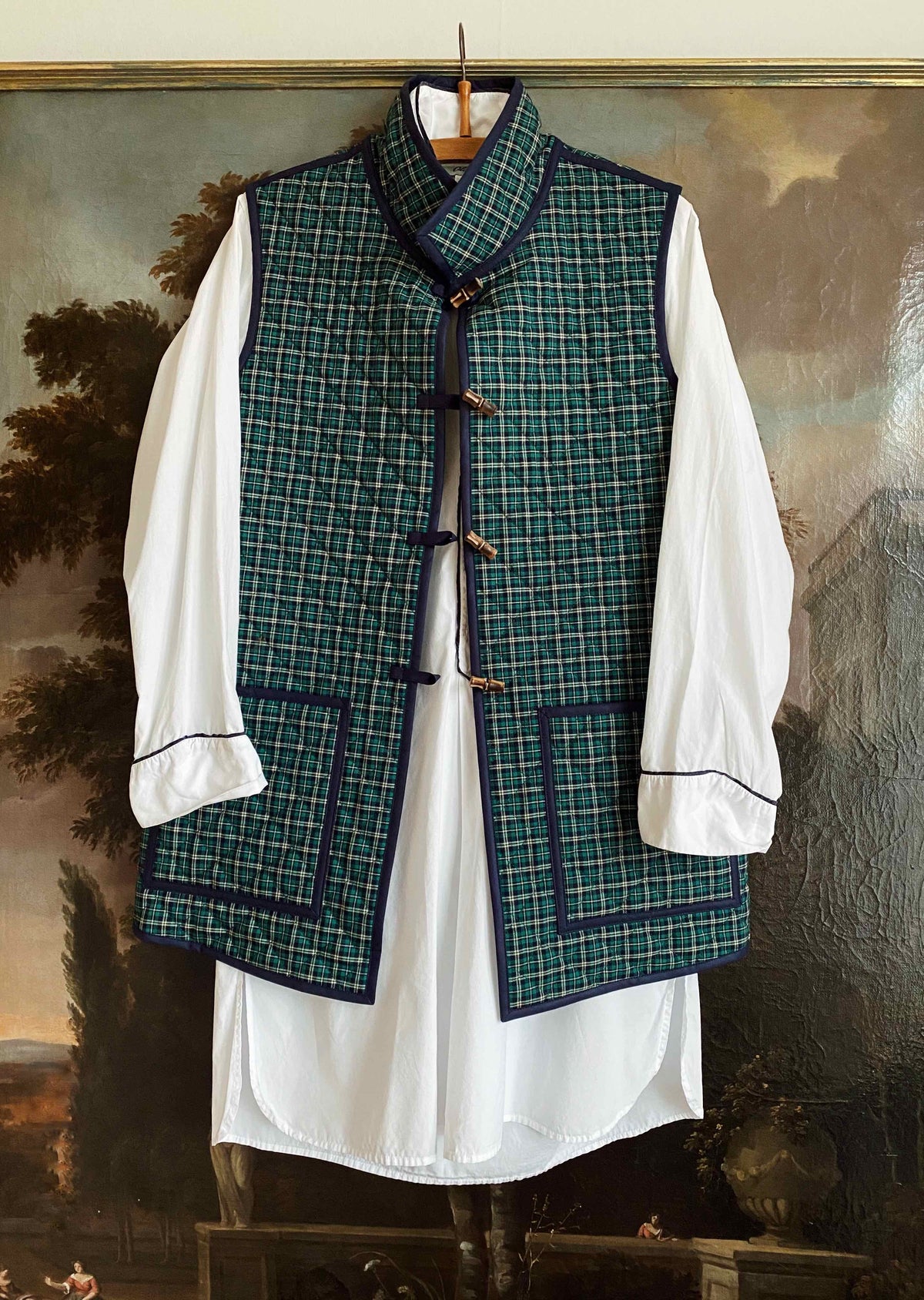 Racing Green Waistcoat