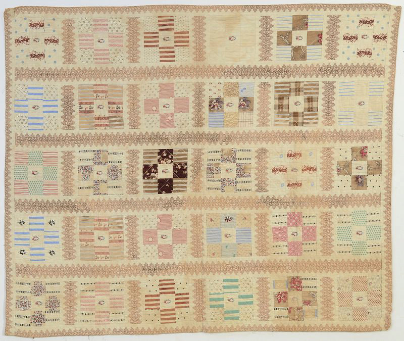 NINE PATCH CRIB QUILT