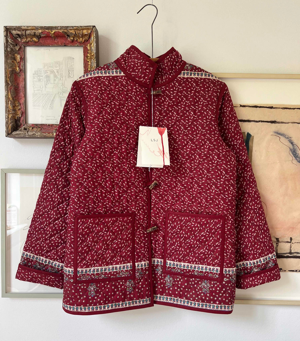 The Replica Quilt Jacket - Scarlet