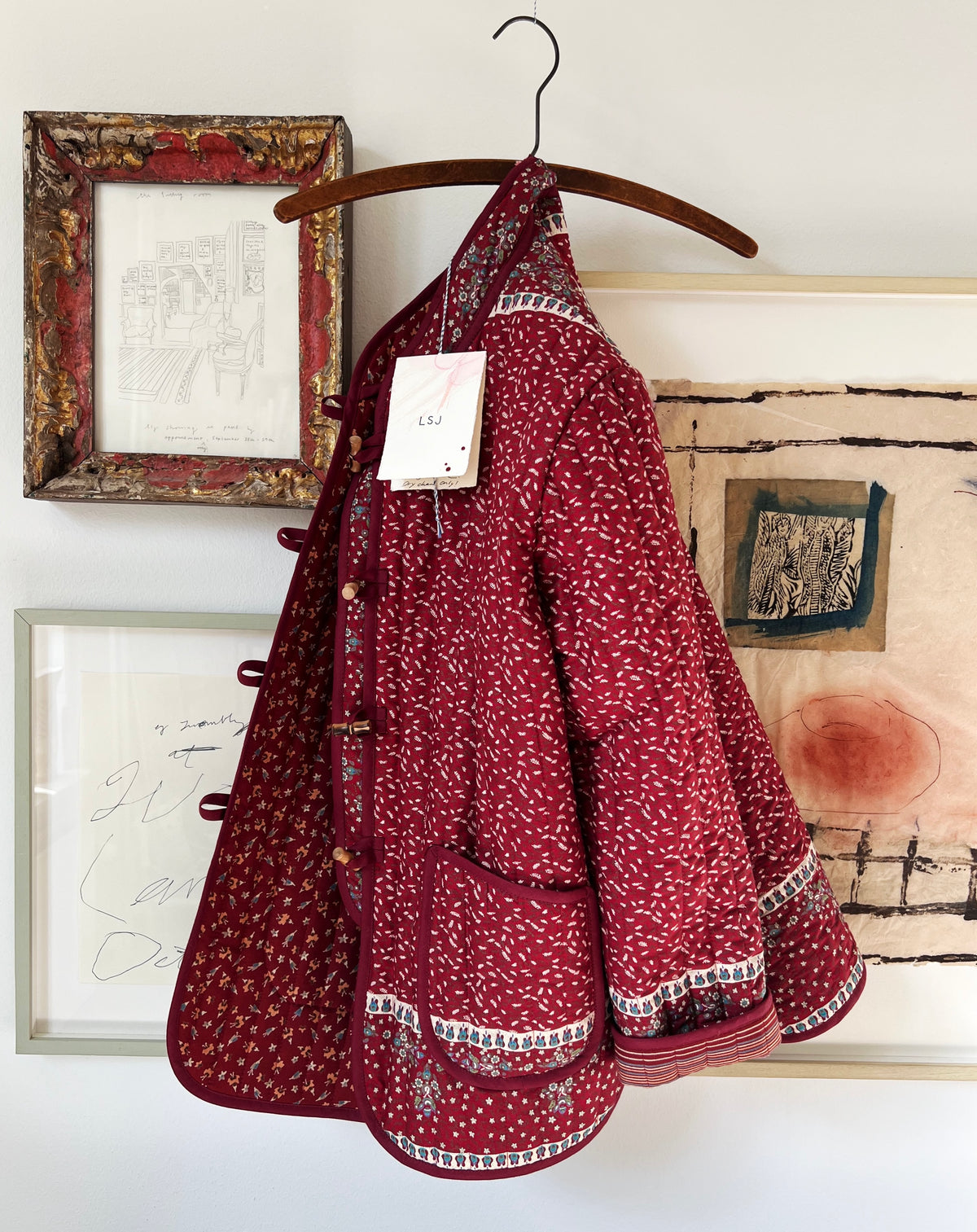 The Original Quilt Jacket - Scarlet