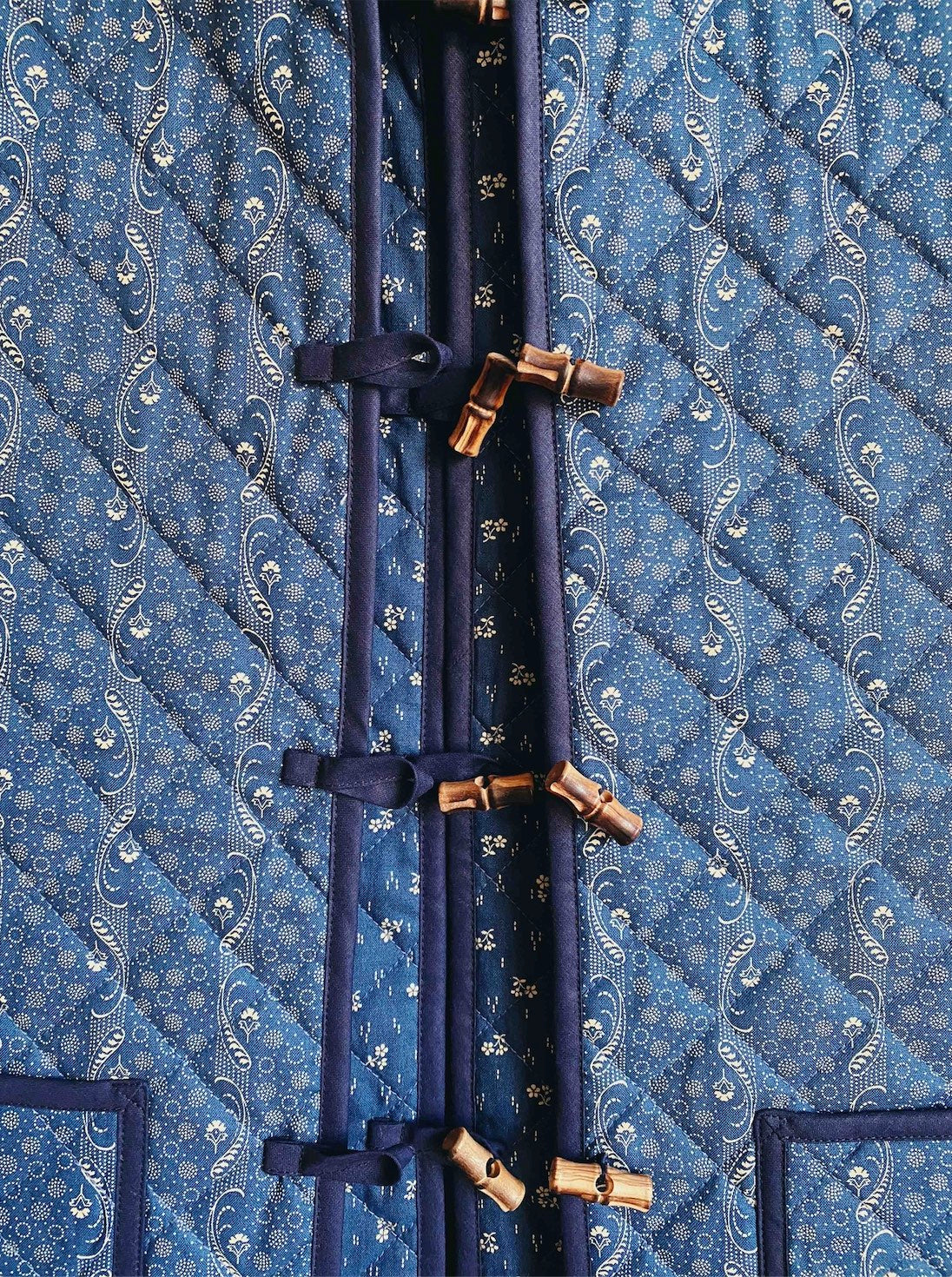 Indigo Paisley