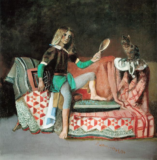 Balthus Le Chat Le Miroir