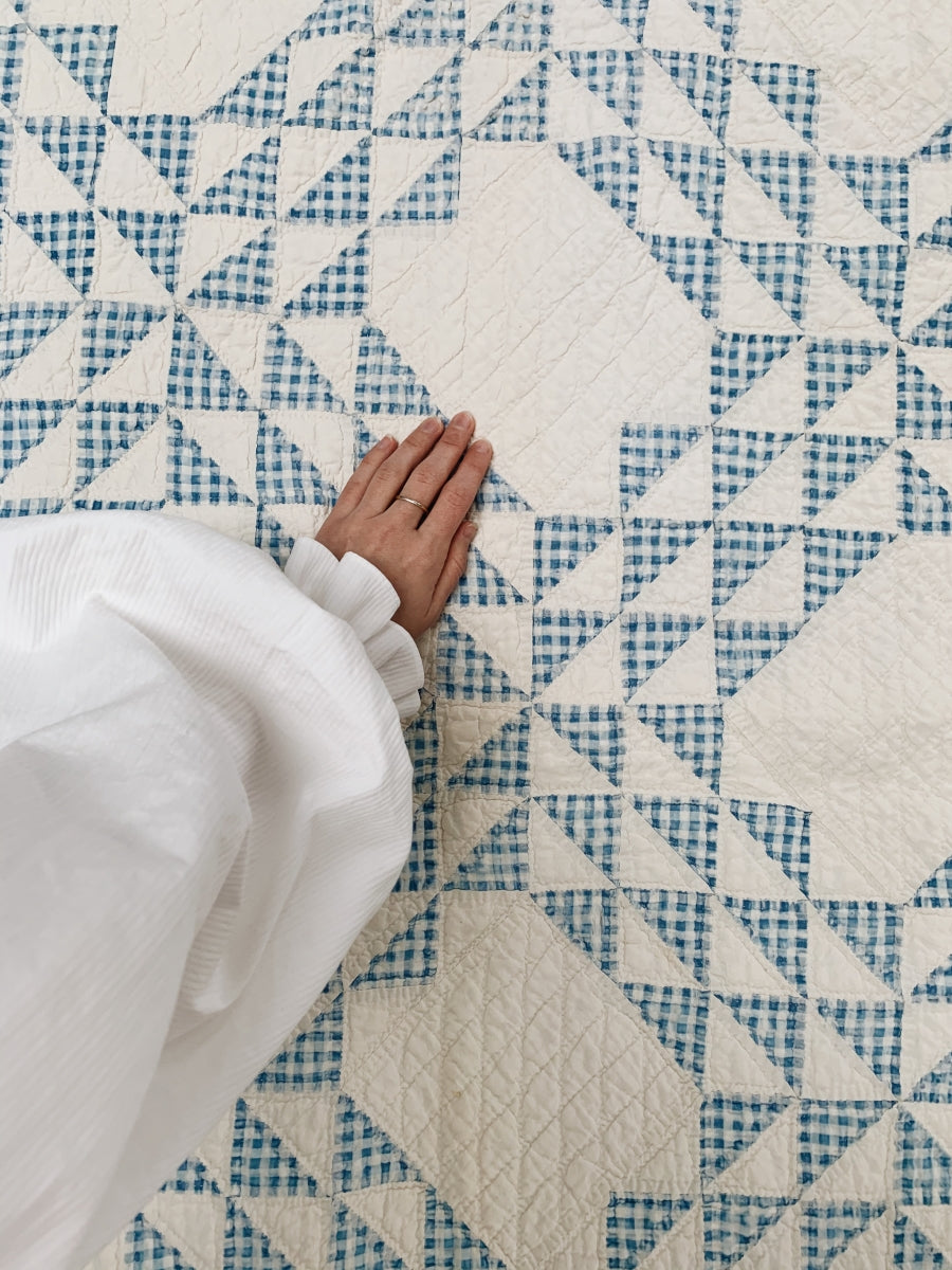 Checkered 1930s Quilt