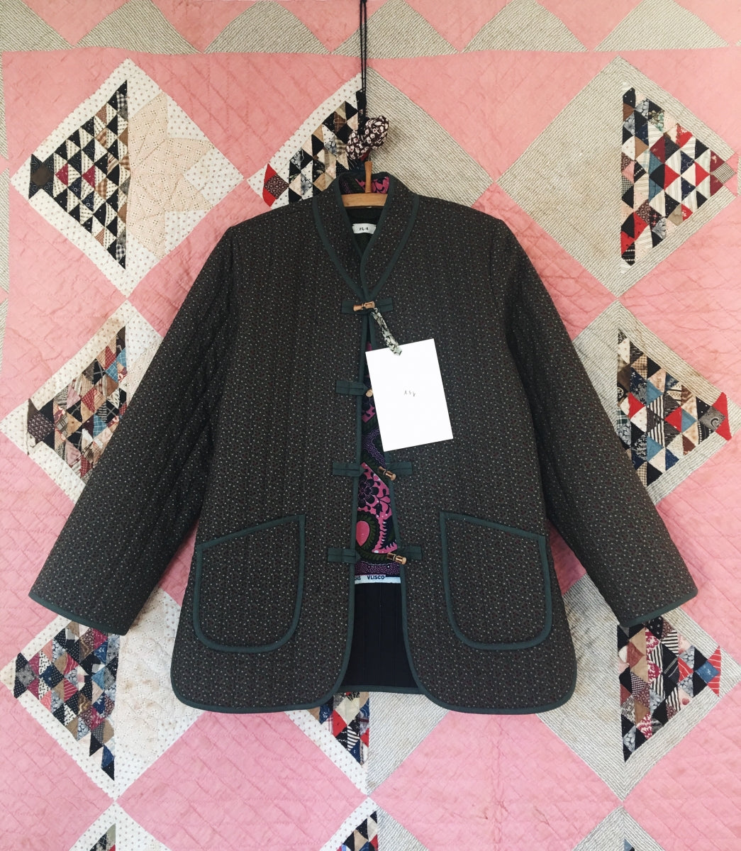 LSJ Bespoke Quilt Jacket Hunter’s Green