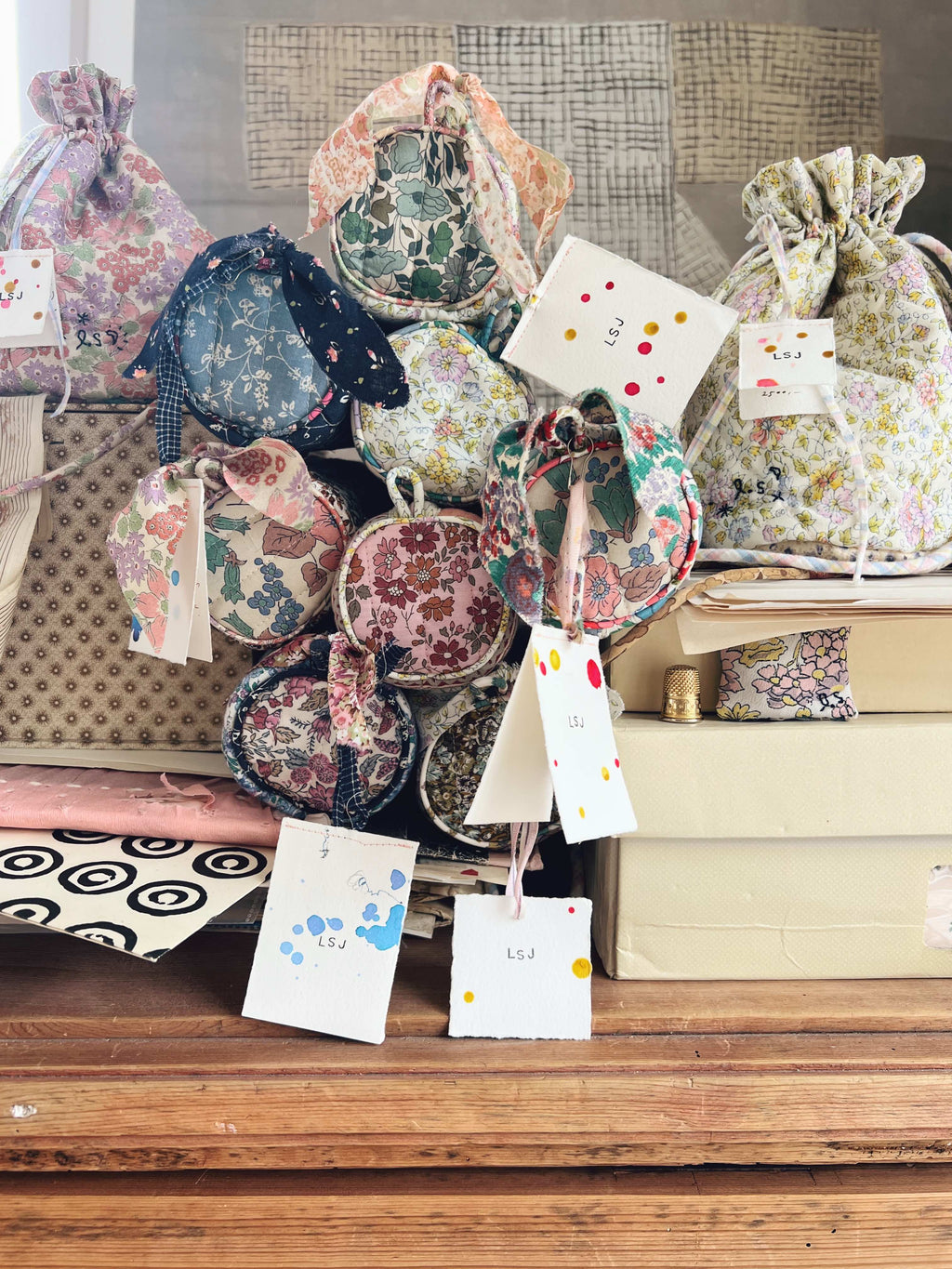 Patchwork Pencil Case - Vintage Liberty Dora