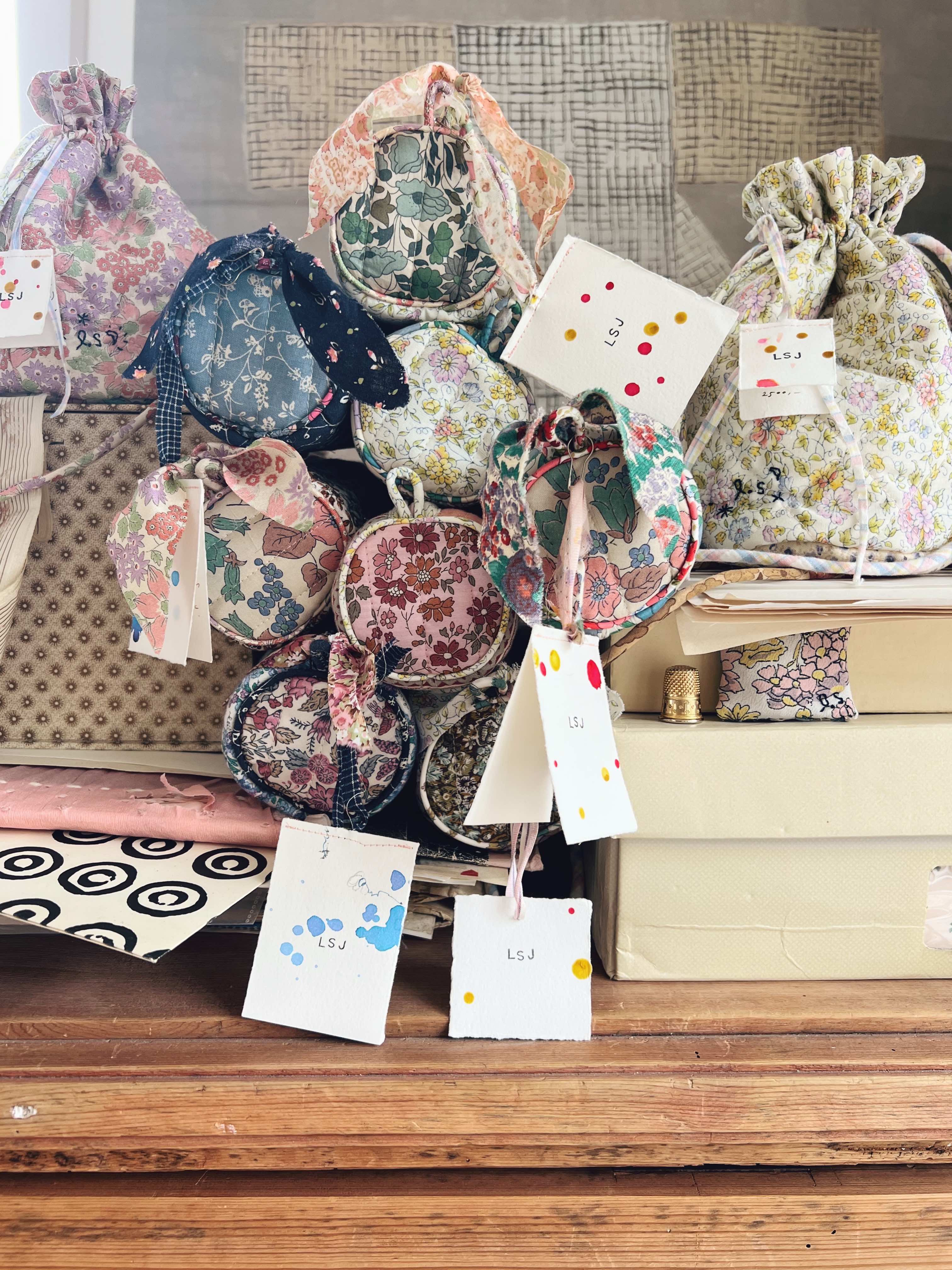 Patchwork Pencil Case - Vintage Liberty Dora