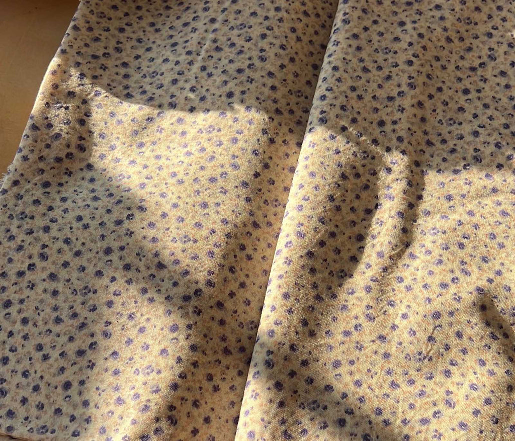 Drawstring blue floral - tile 1