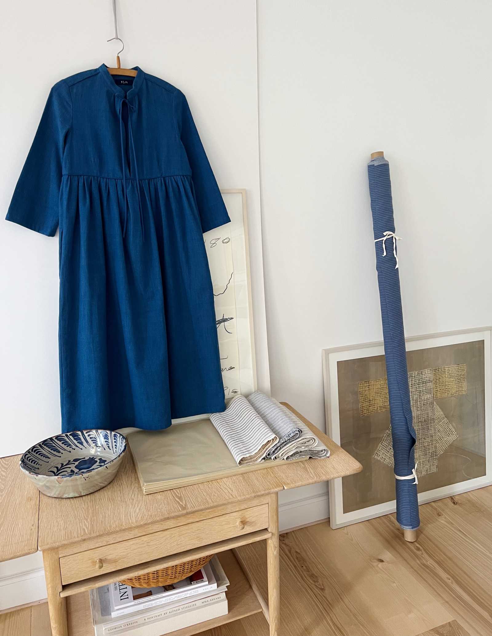 Indigo Khadi Dress