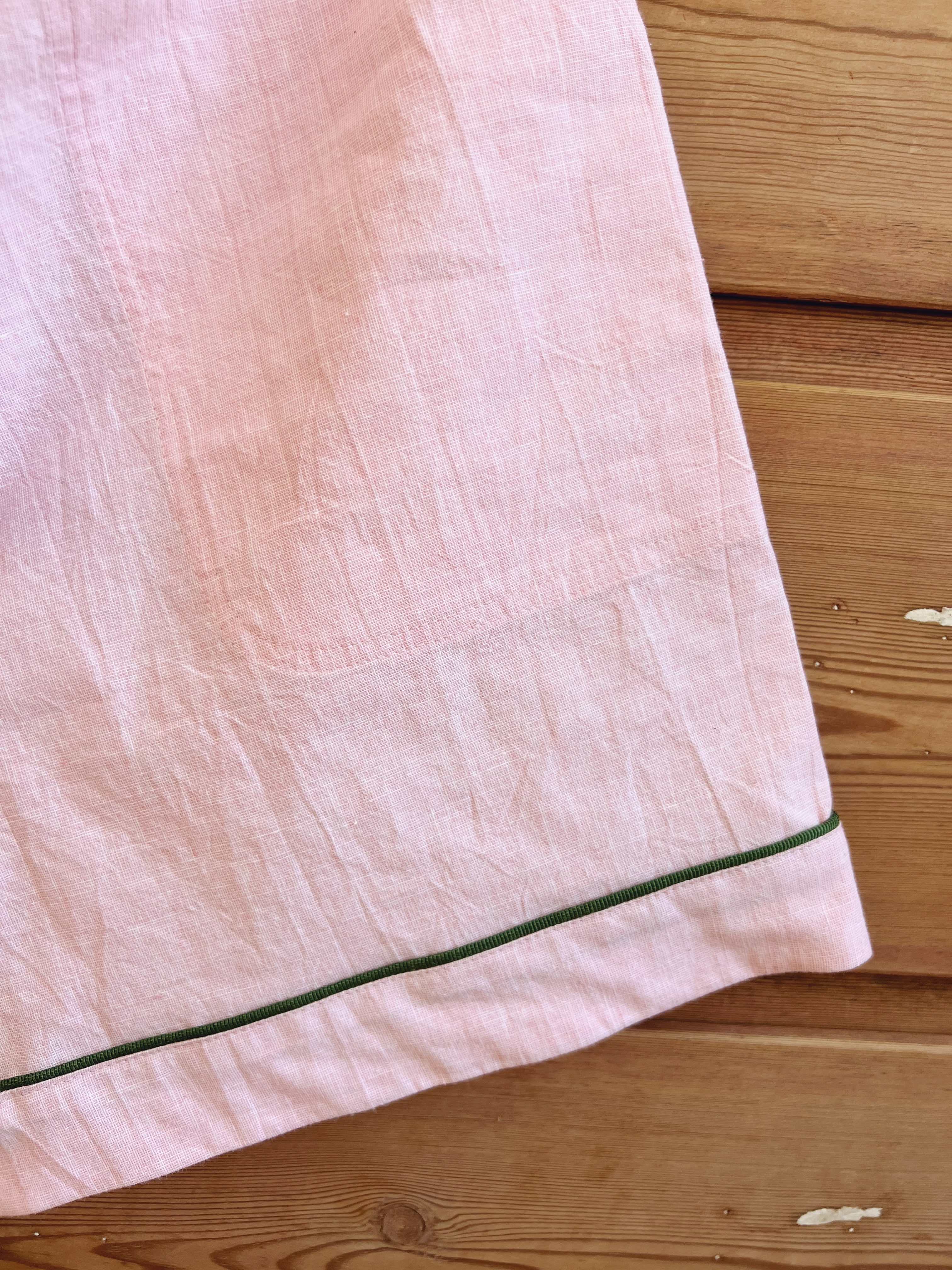 Notte -  Narrow-Loom Rosa Chambray Shorts