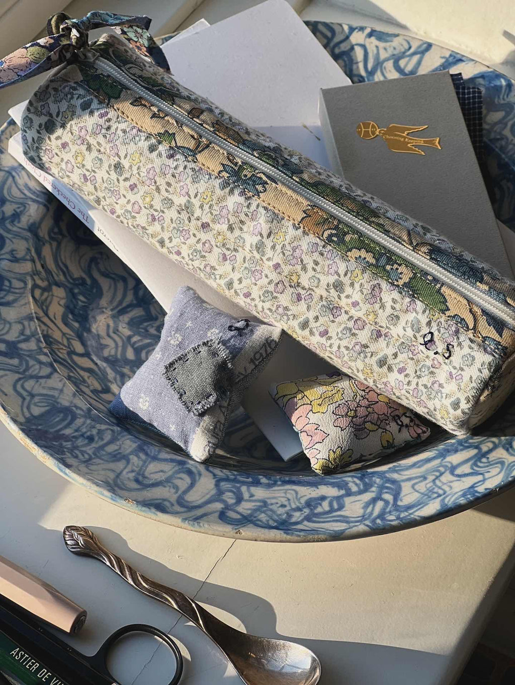 Quilted Pencil Case - Melodie