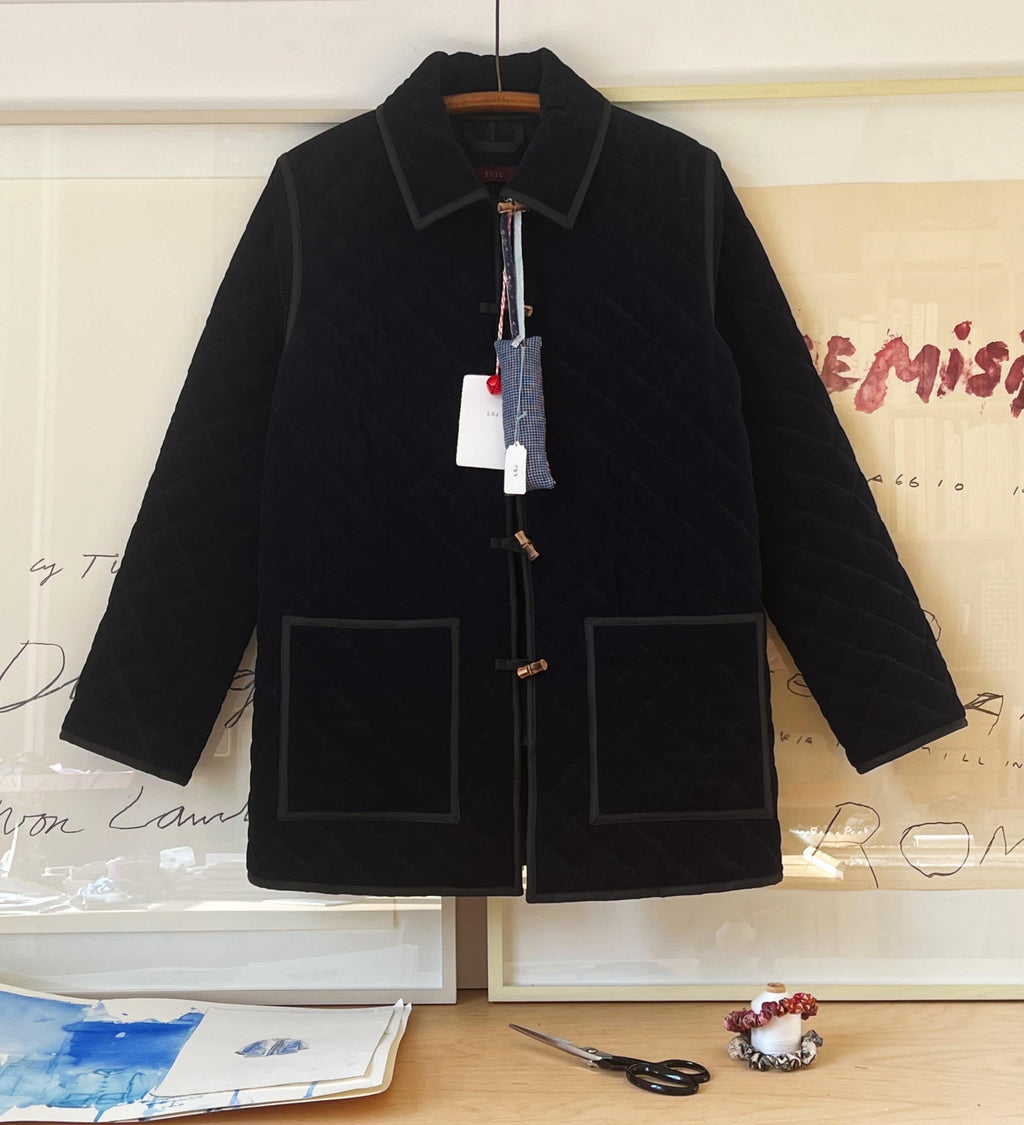 Navy Corduroy tile 3