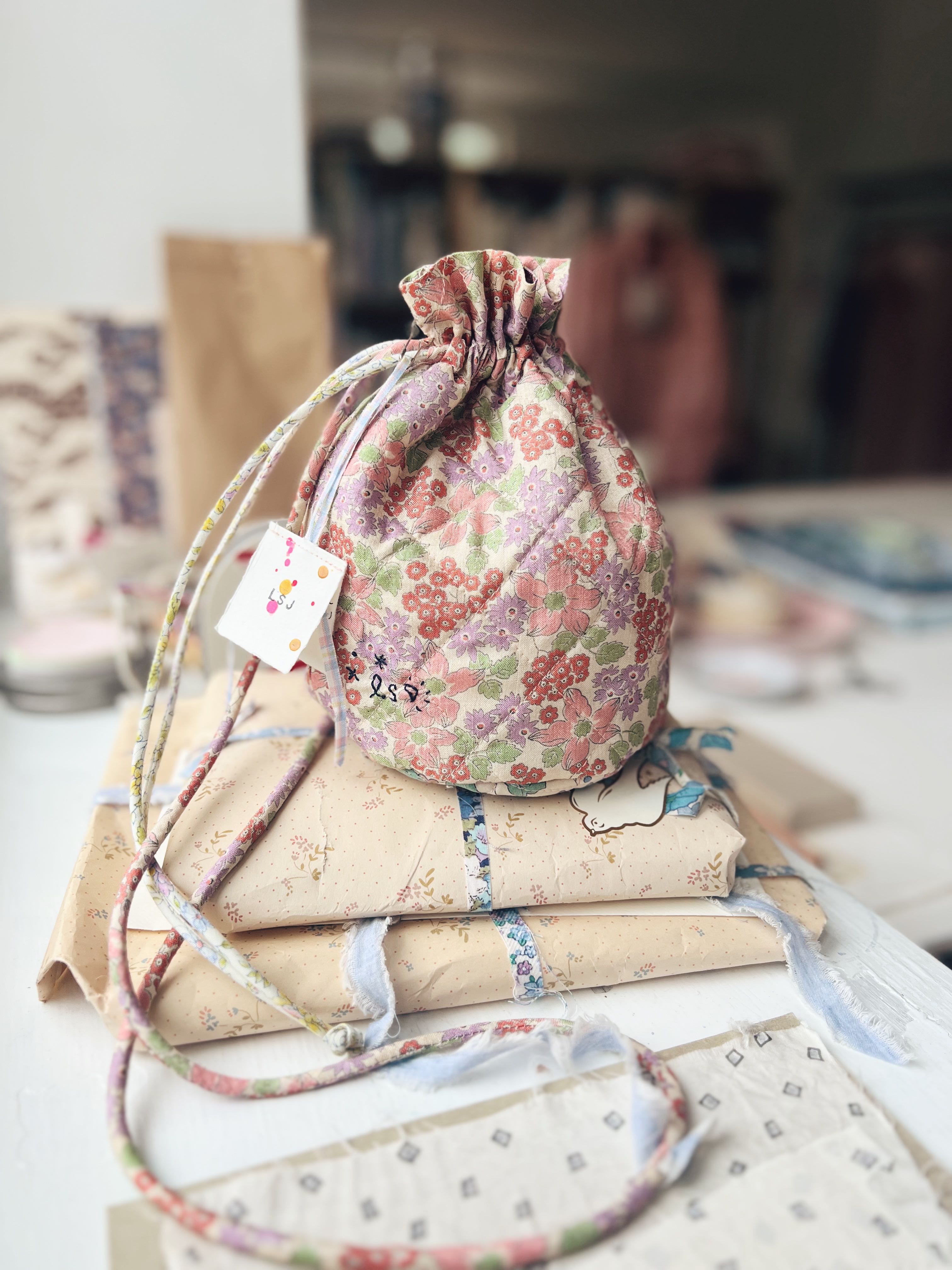 Mini Ballet Toto - Vintage Liberty Silk Taffeta