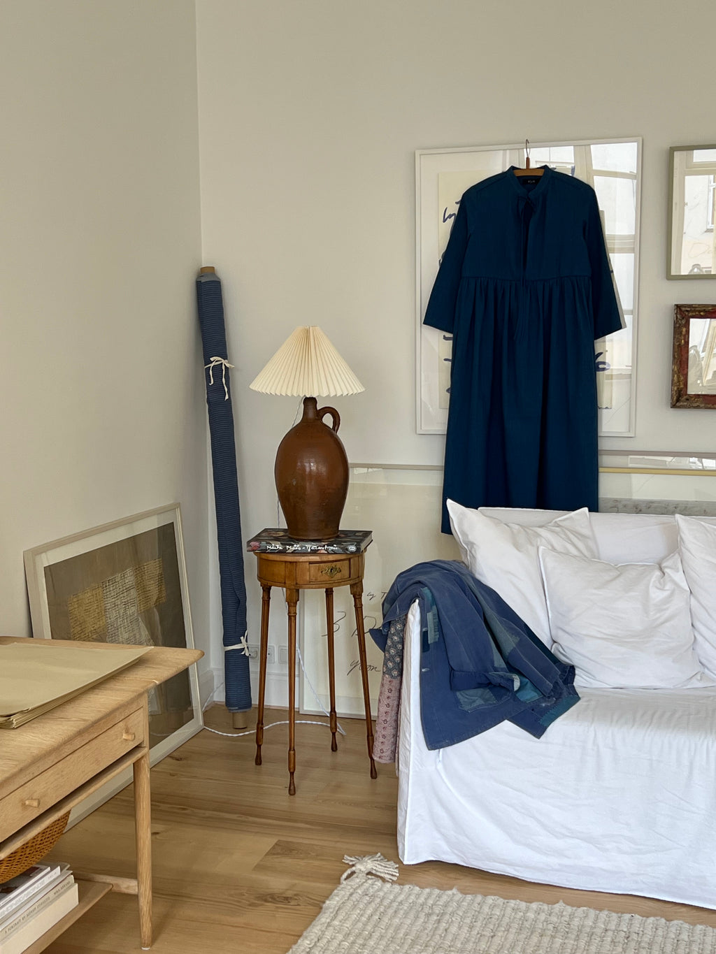 Indigo Khadi Dress tile section 2 - 2