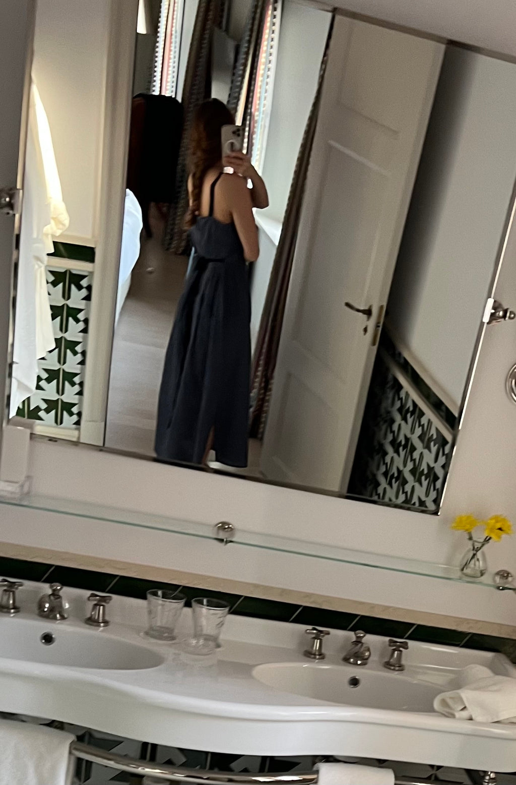 Indigo patchwork tile section 3 -3