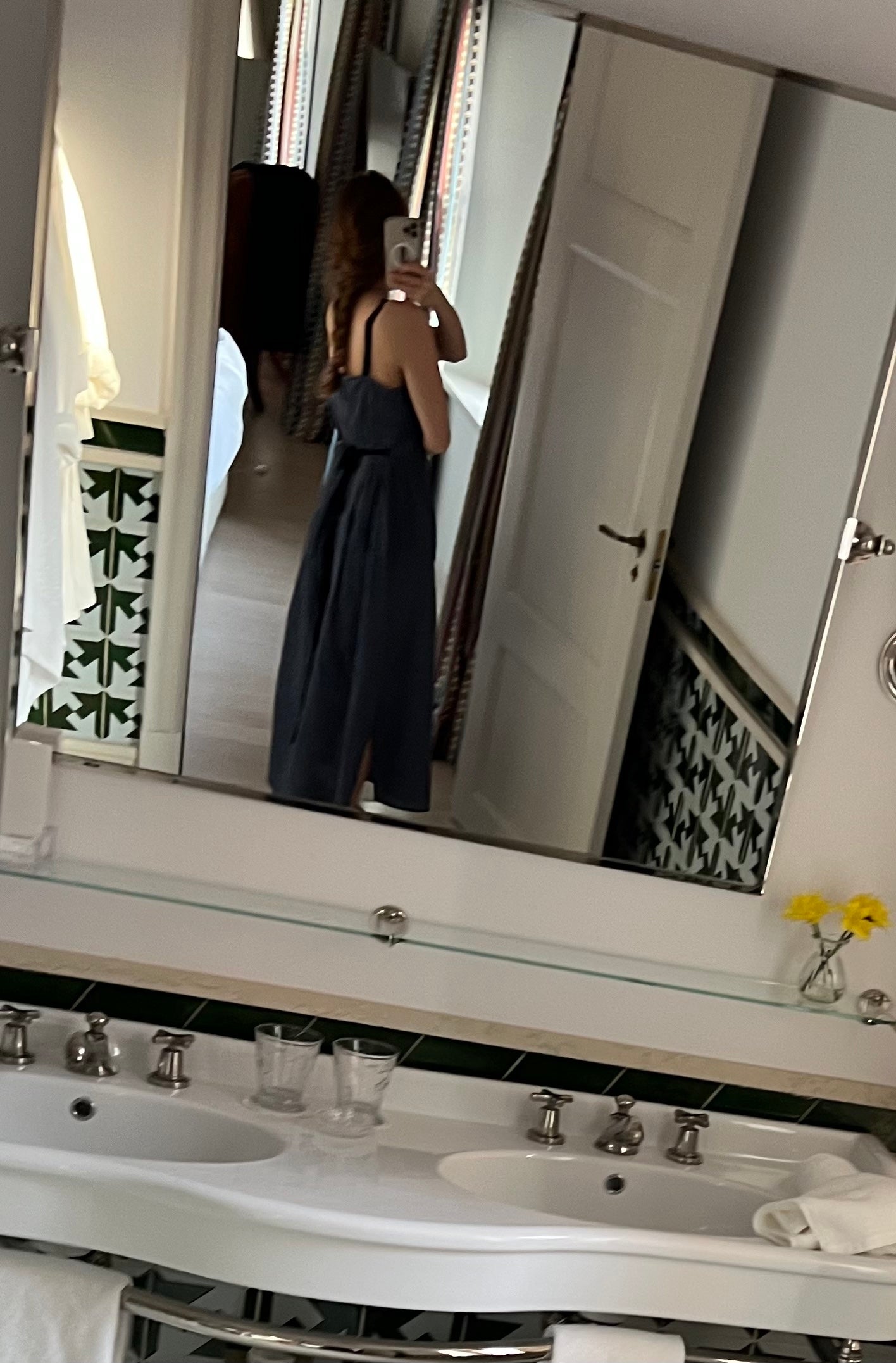 Indigo patchwork tile section 3 -3