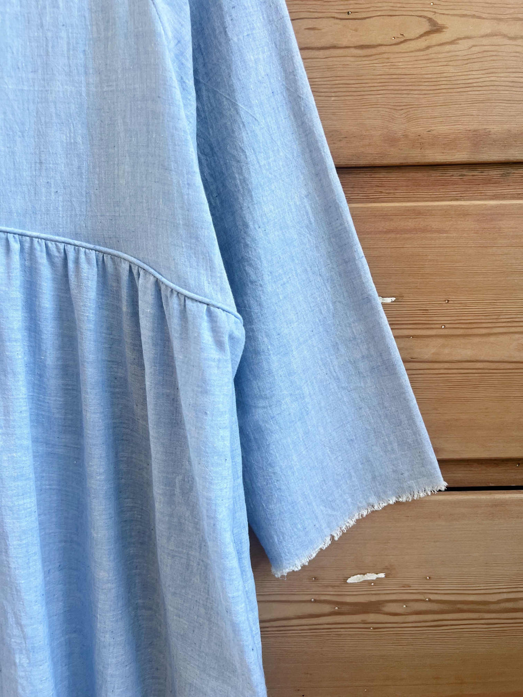 Indigo Dress - Handloomed Organic Khadi