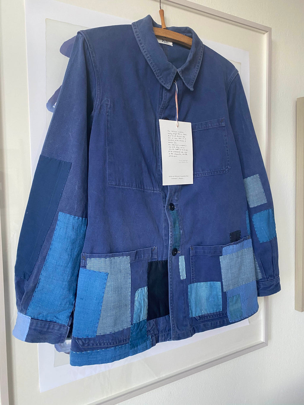 Blue Jacket Right Shoulder