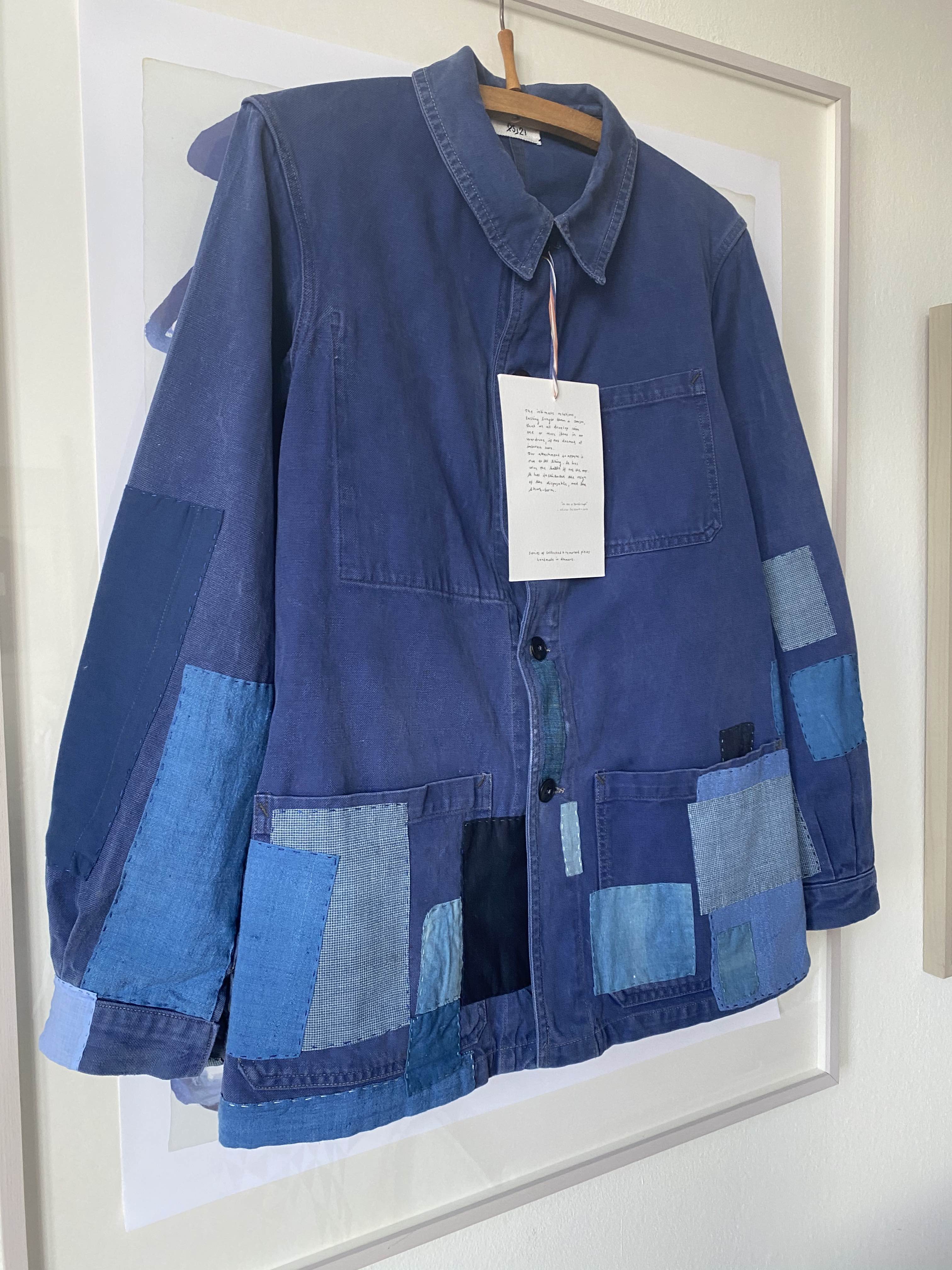 Blue Jacket Right Shoulder