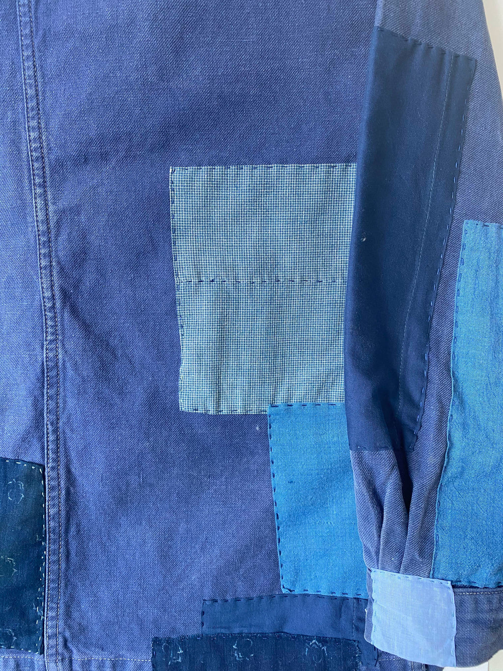 Blue Jacket Close Up