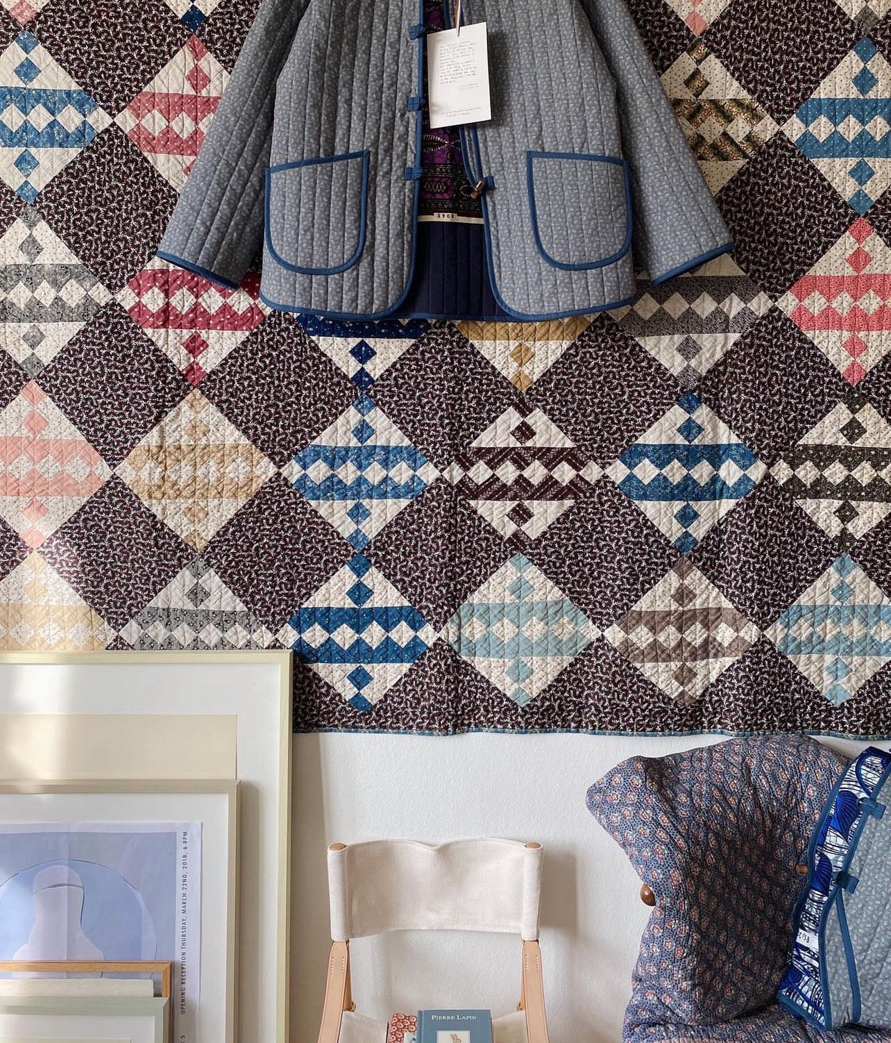 Grandmothers Basket tile section 1 - 3