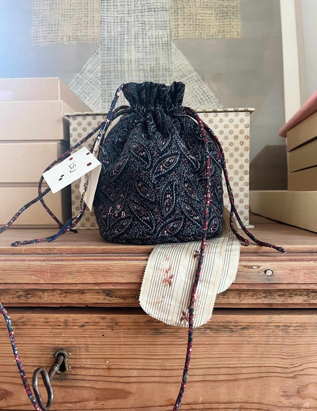 Mini Ballet Toto - Rosy Vintage Paisley