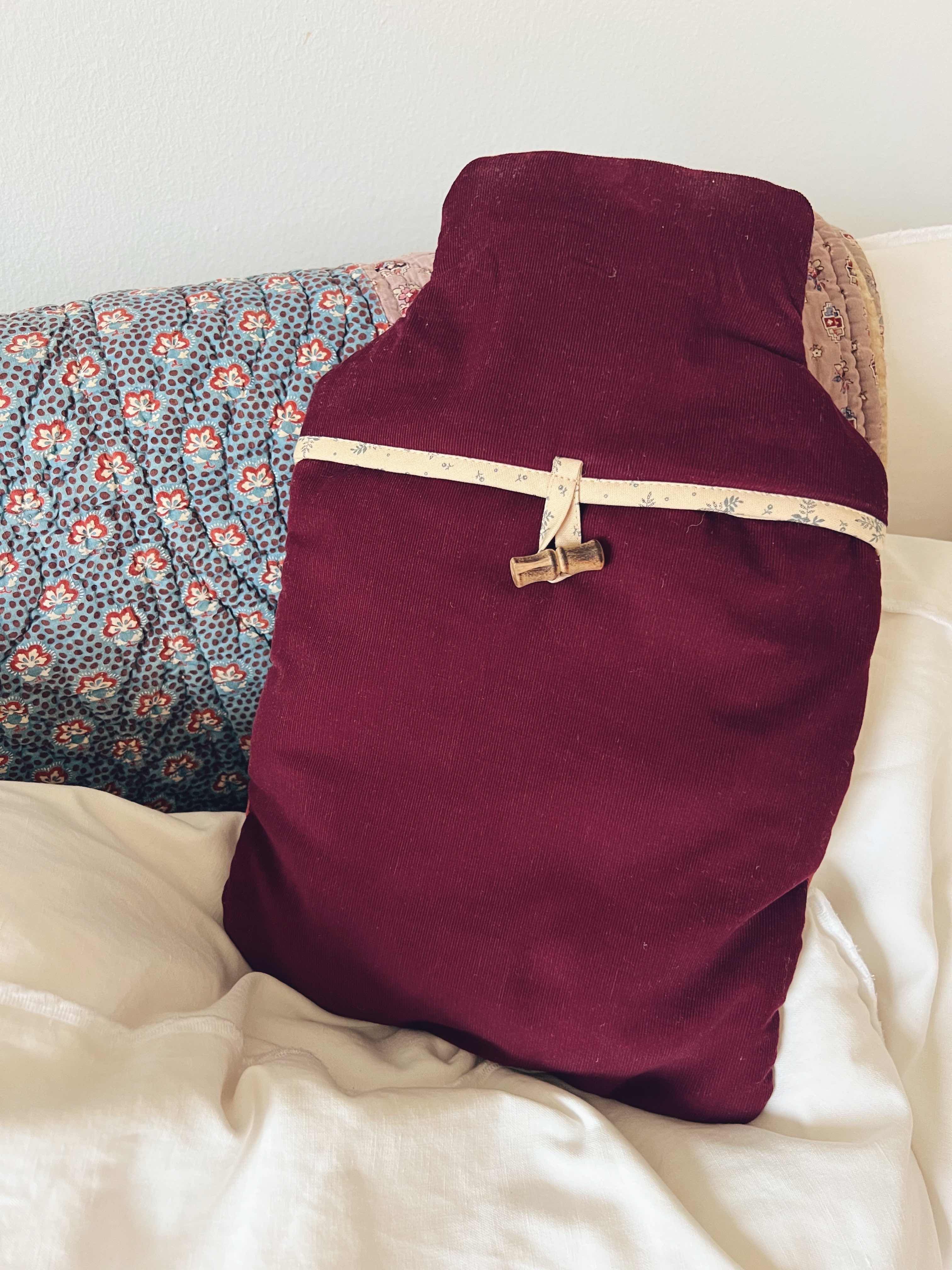 Hot Water Bottle - Antique Patchwork 1