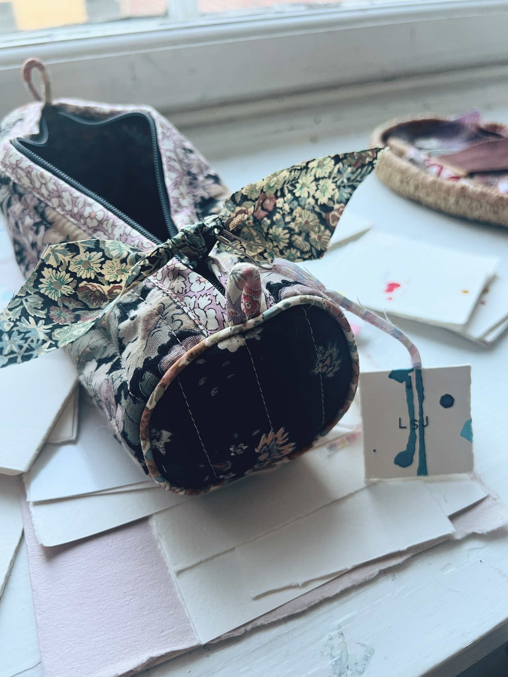 Patchwork Pencil Case - Nora