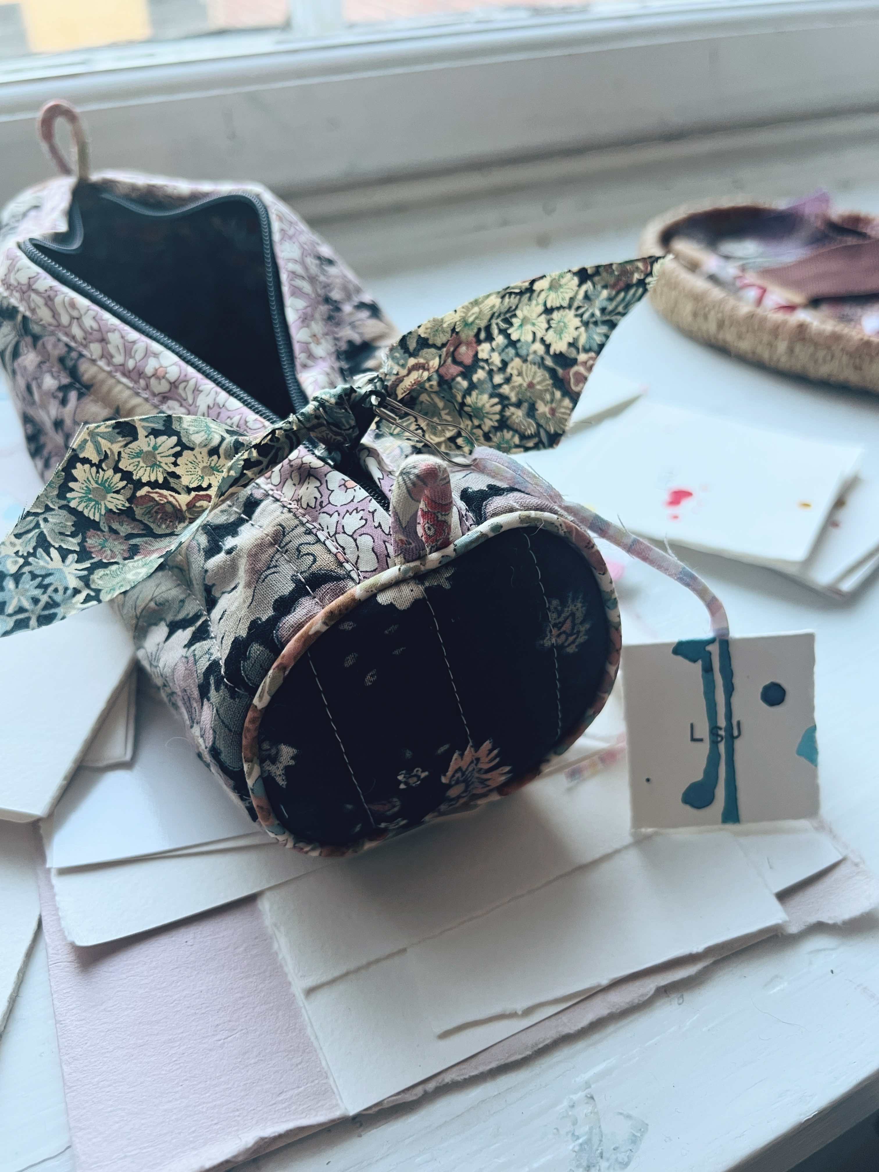 Patchwork Pencil Case - Nora