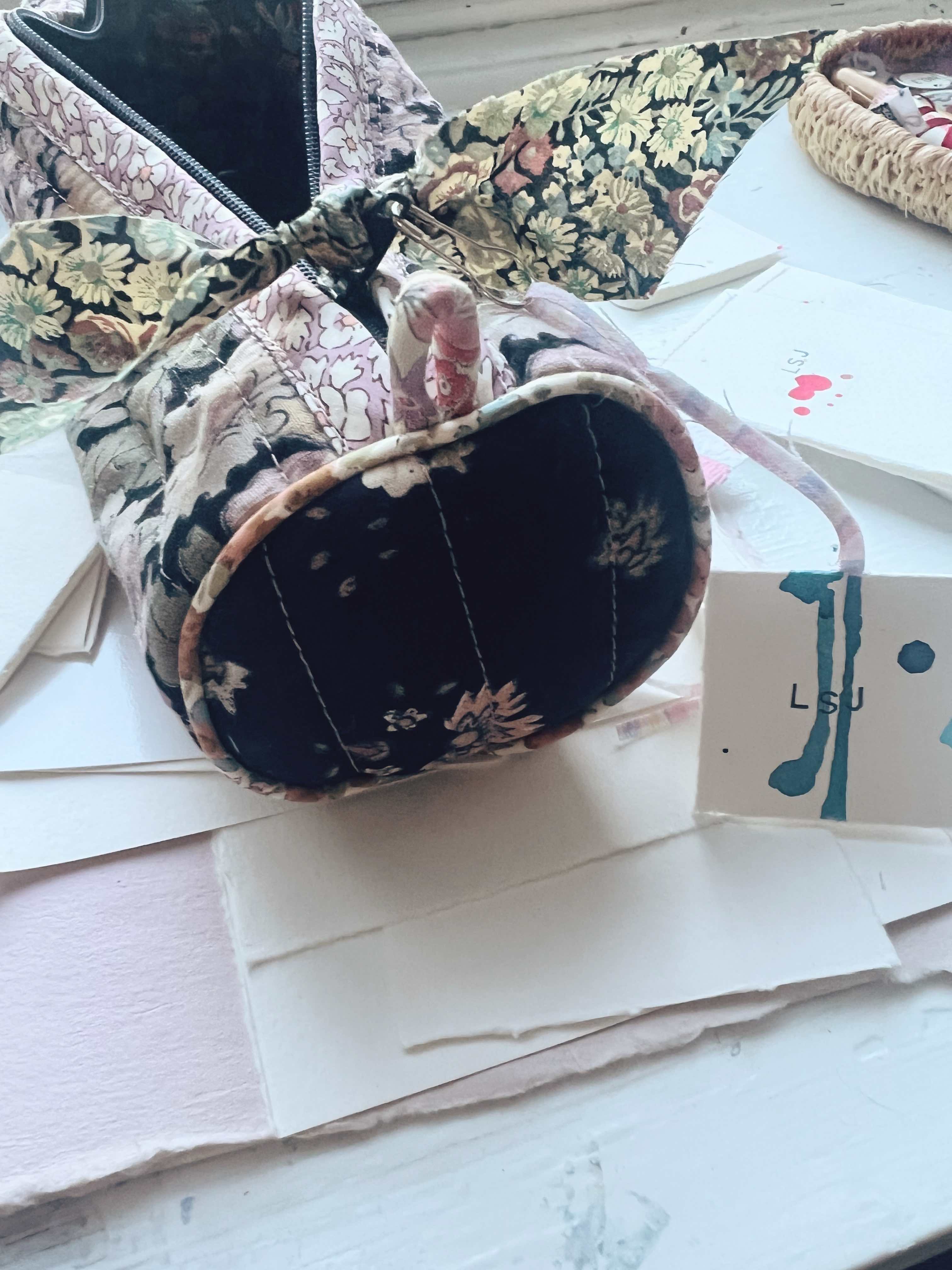 Patchwork Pencil Case - Nora