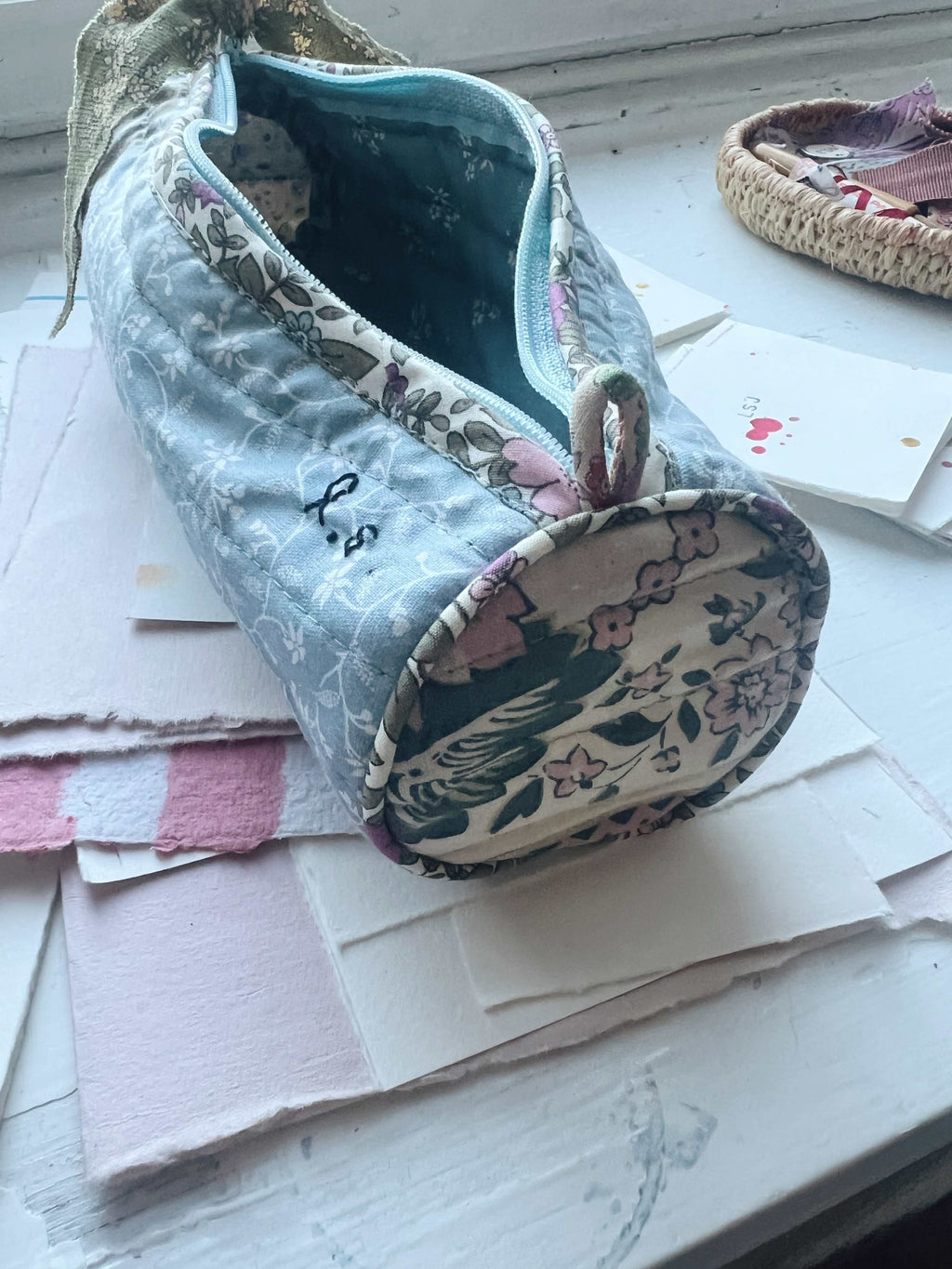 Patchwork Pencil Case - Eloise