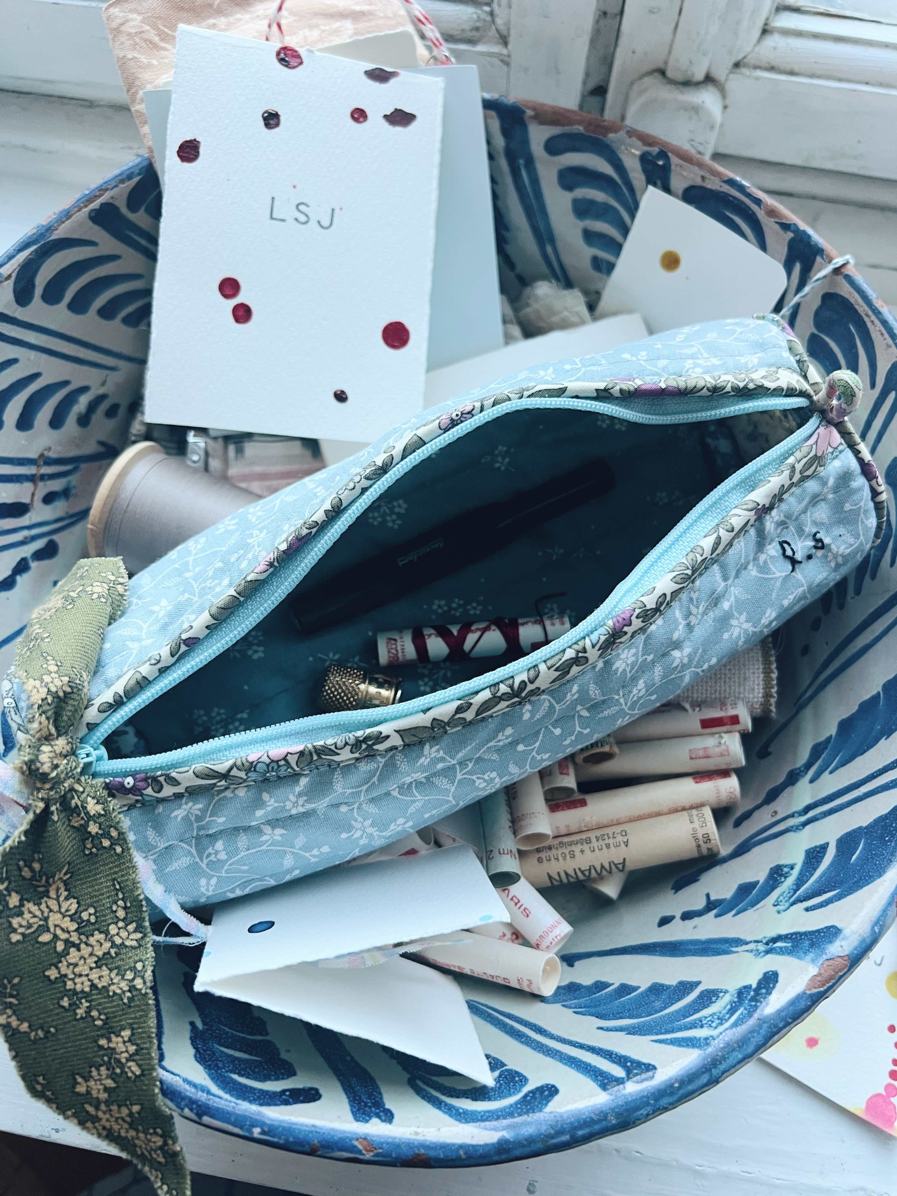 Patchwork Pencil Case - Eloise