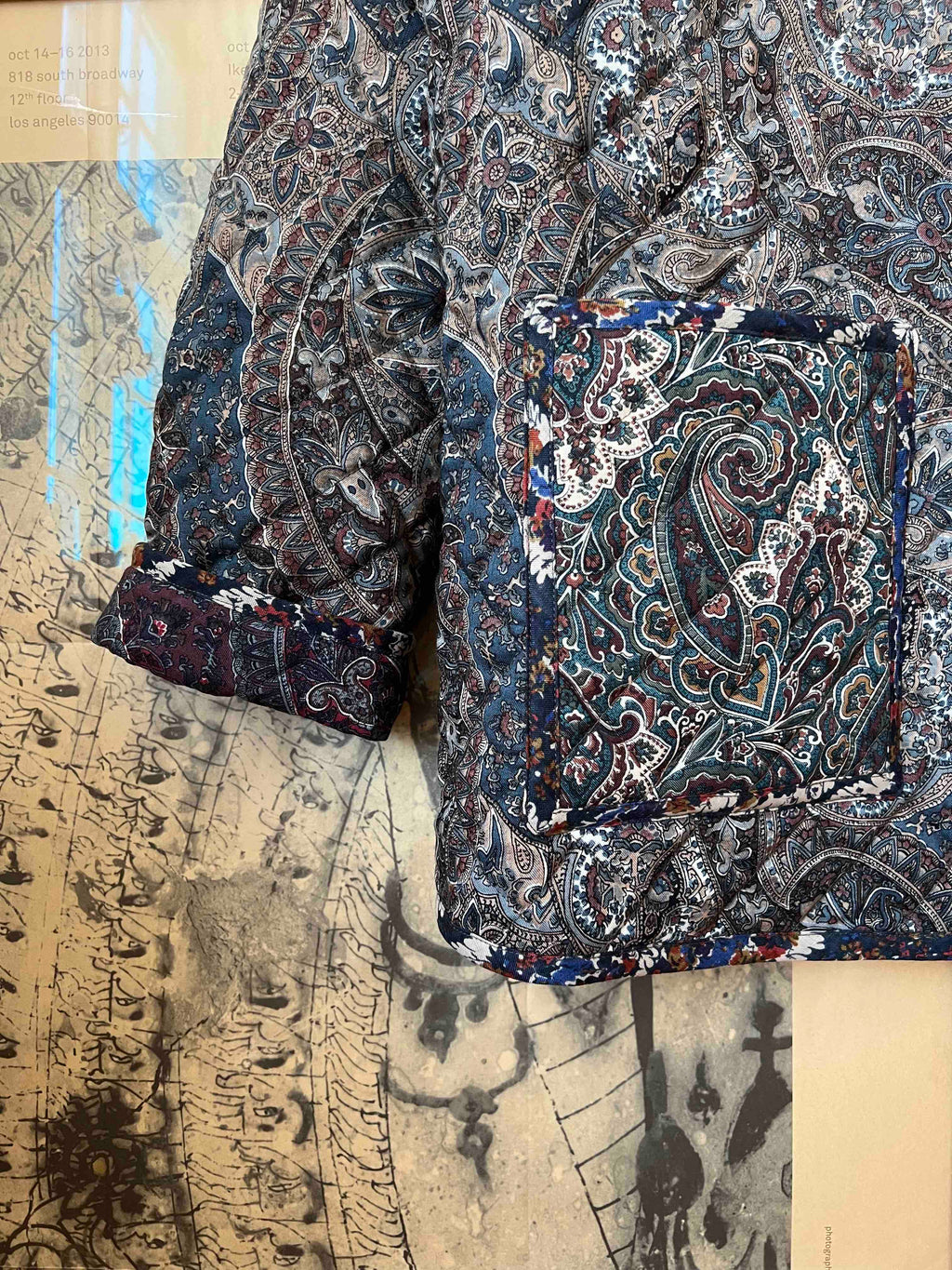 Replica Liberty Wool Paisley tile 2