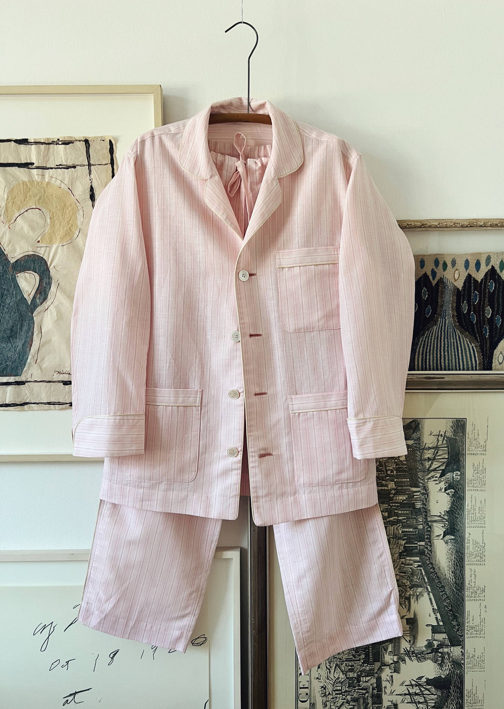 Tailormade Pyjamas Set - Rosy Linen