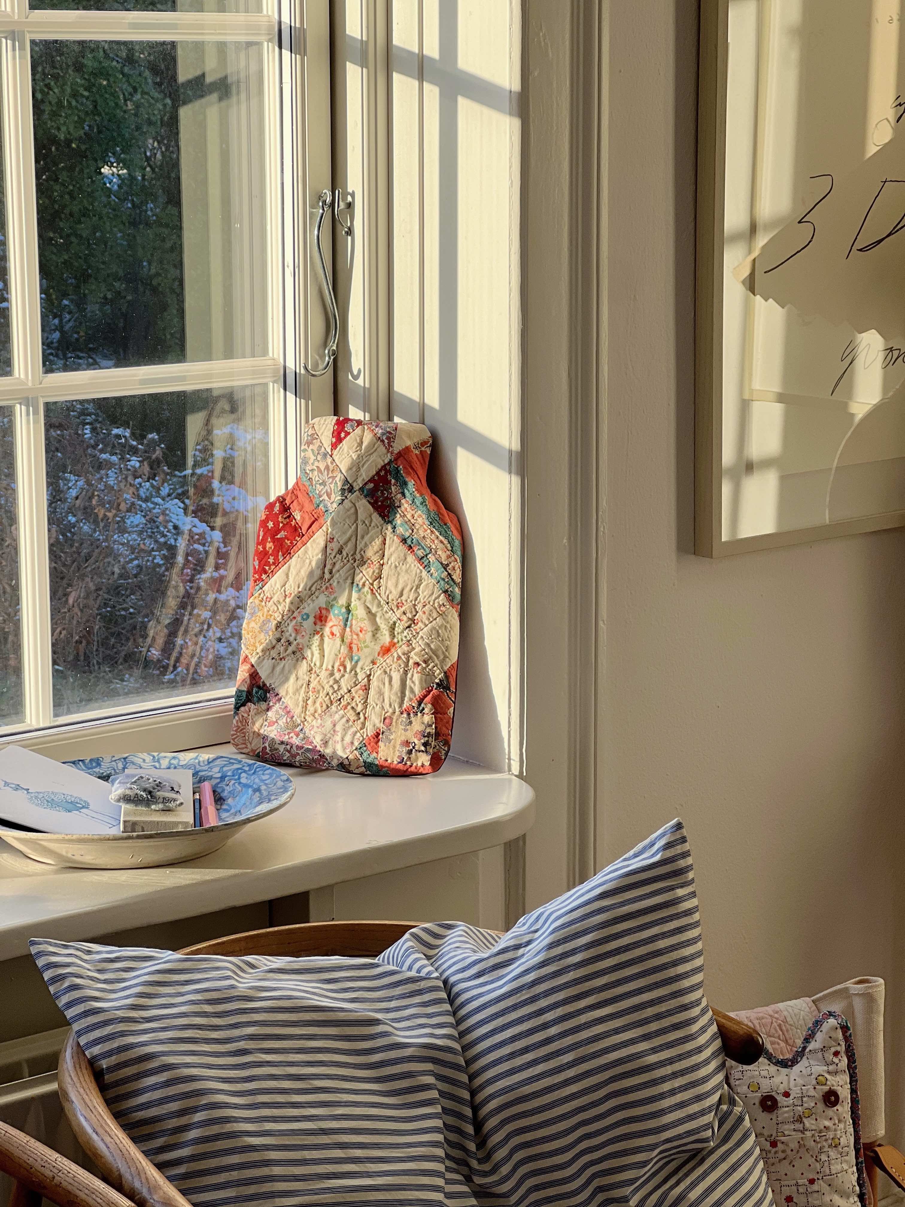 Hot Water Bottle - Antique Patchwork 3