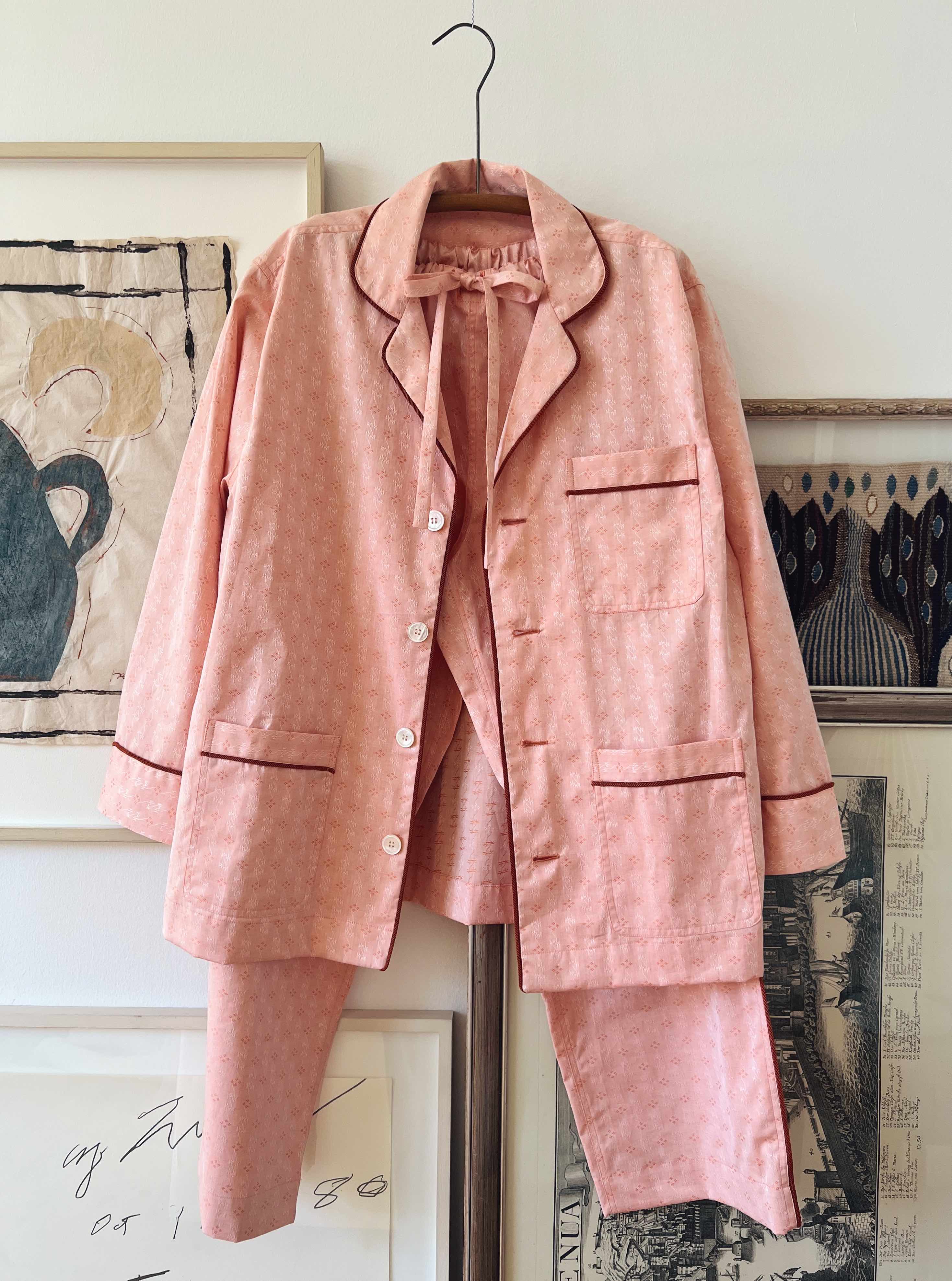 Tailormade Pyjamas Set - Sicilian Cotton Jacquard