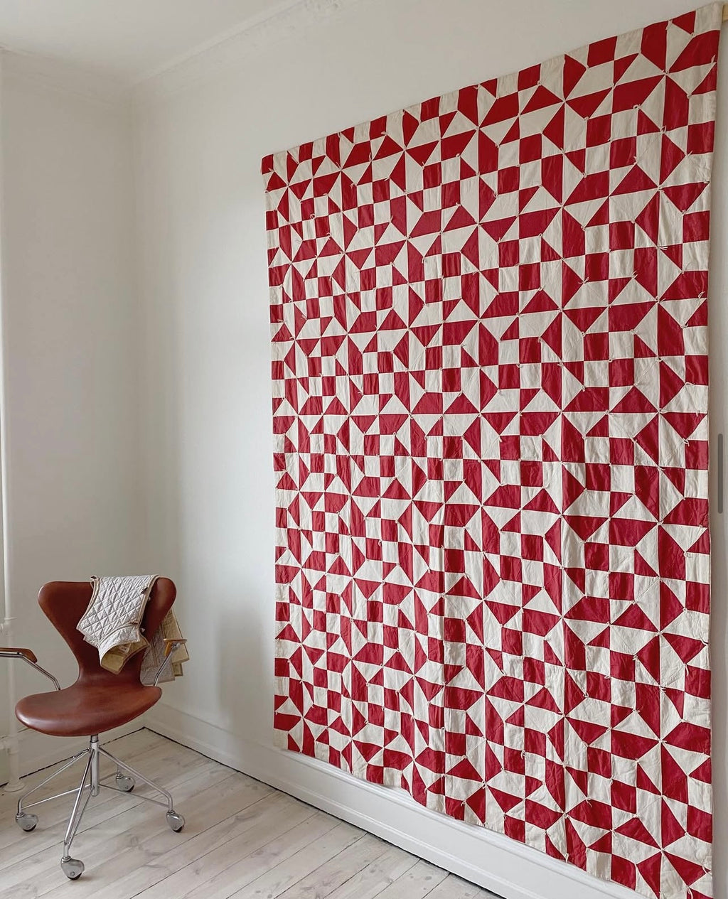 Antique Periwinkle Quilt