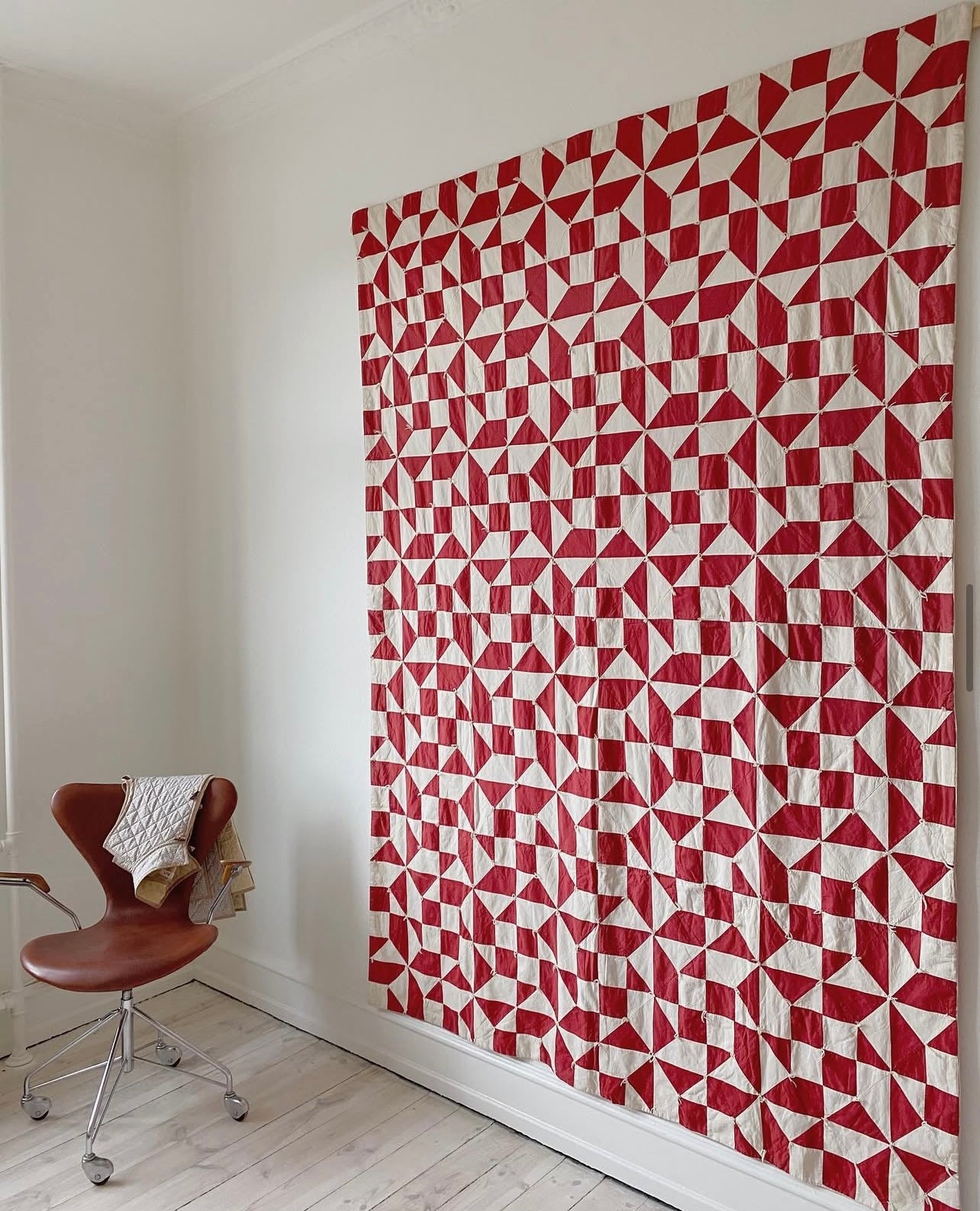 Antique Periwinkle Quilt