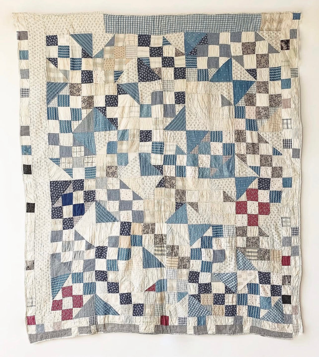 Antique Indigo Quilt