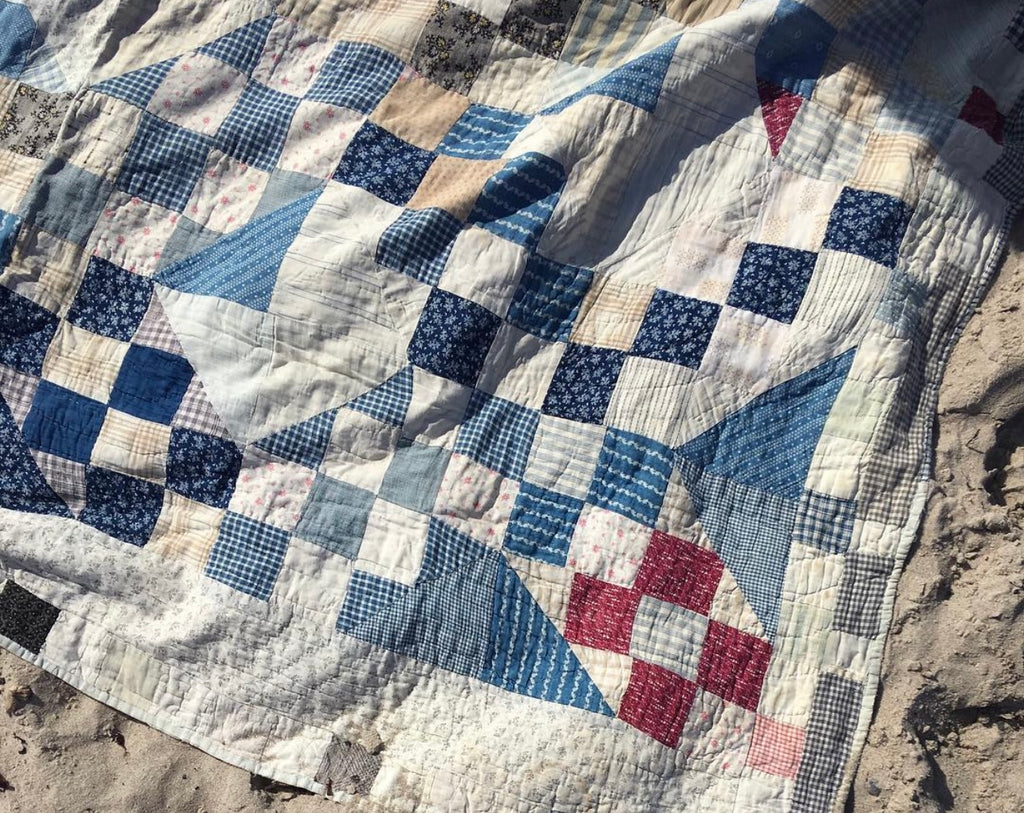 Antique Indigo Quilt