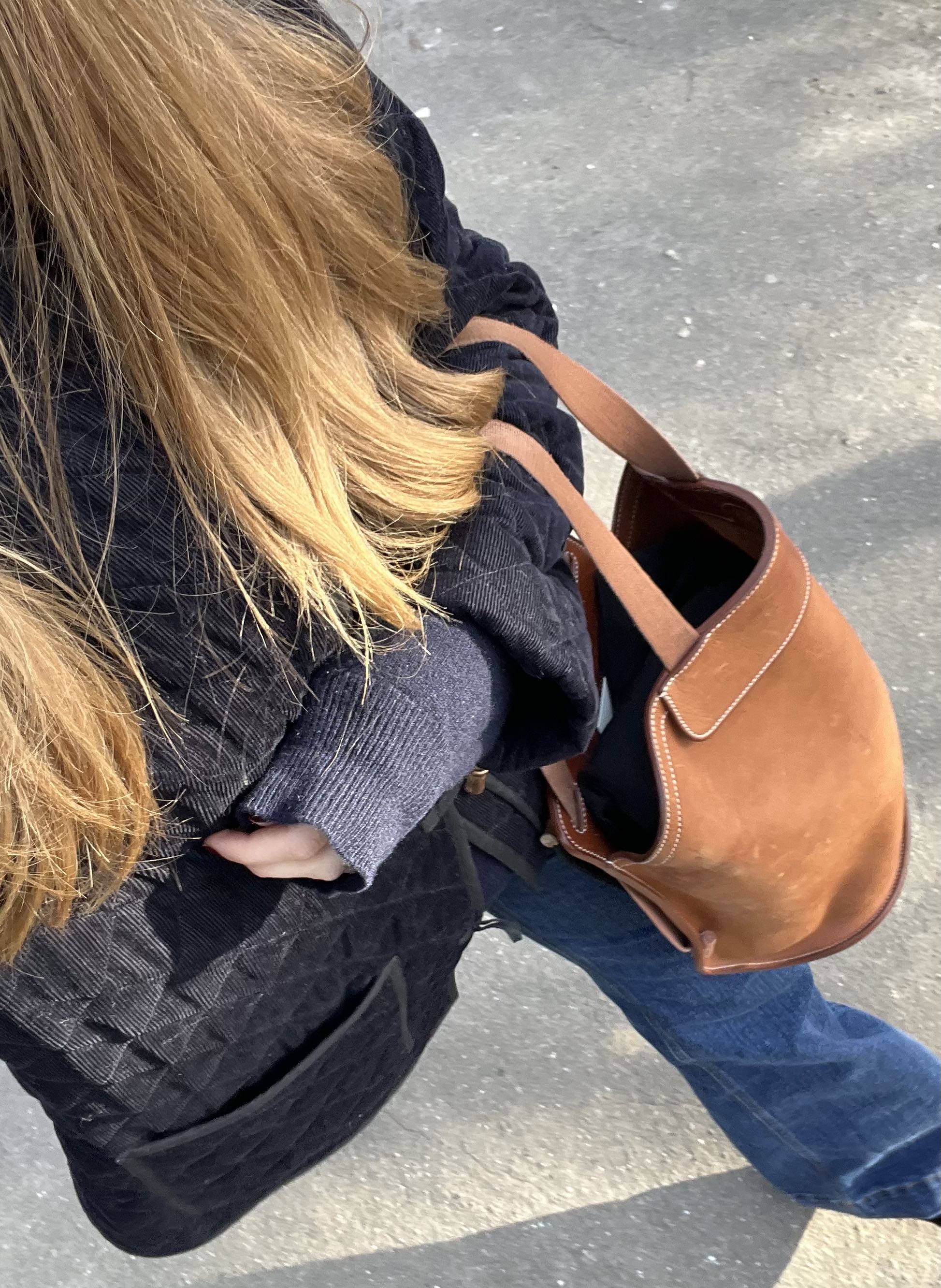 LSJ Quilt Jacket - Navy Corduroy