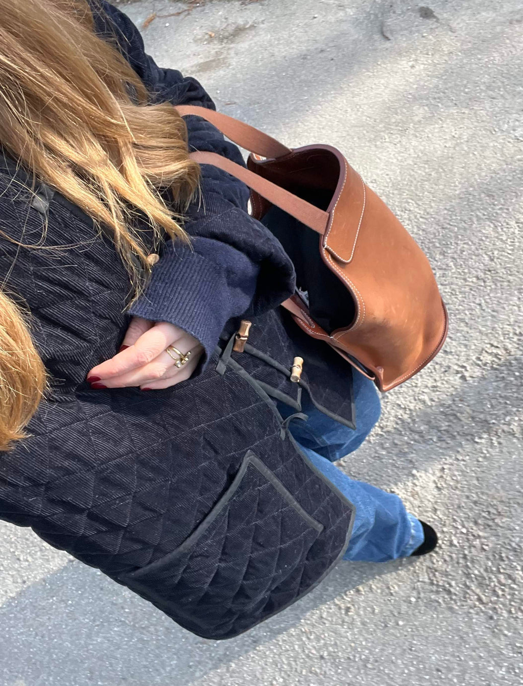 Navy Corduroy tile 2