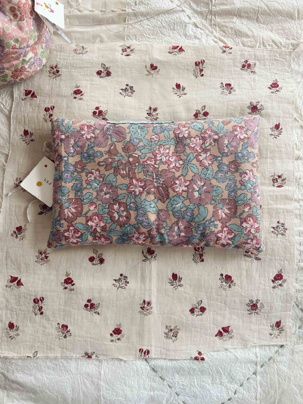 Tessuti Museum - Jumbo Patchwork Lavender Pillow