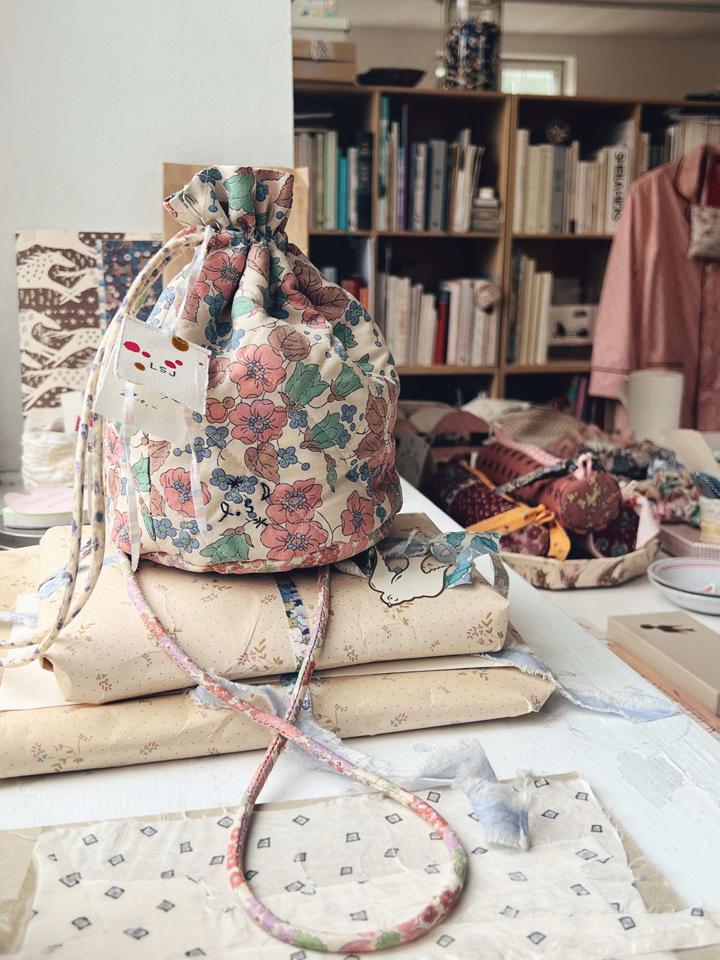 Mini Ballet Toto - 1940's Vintage Liberty Silk