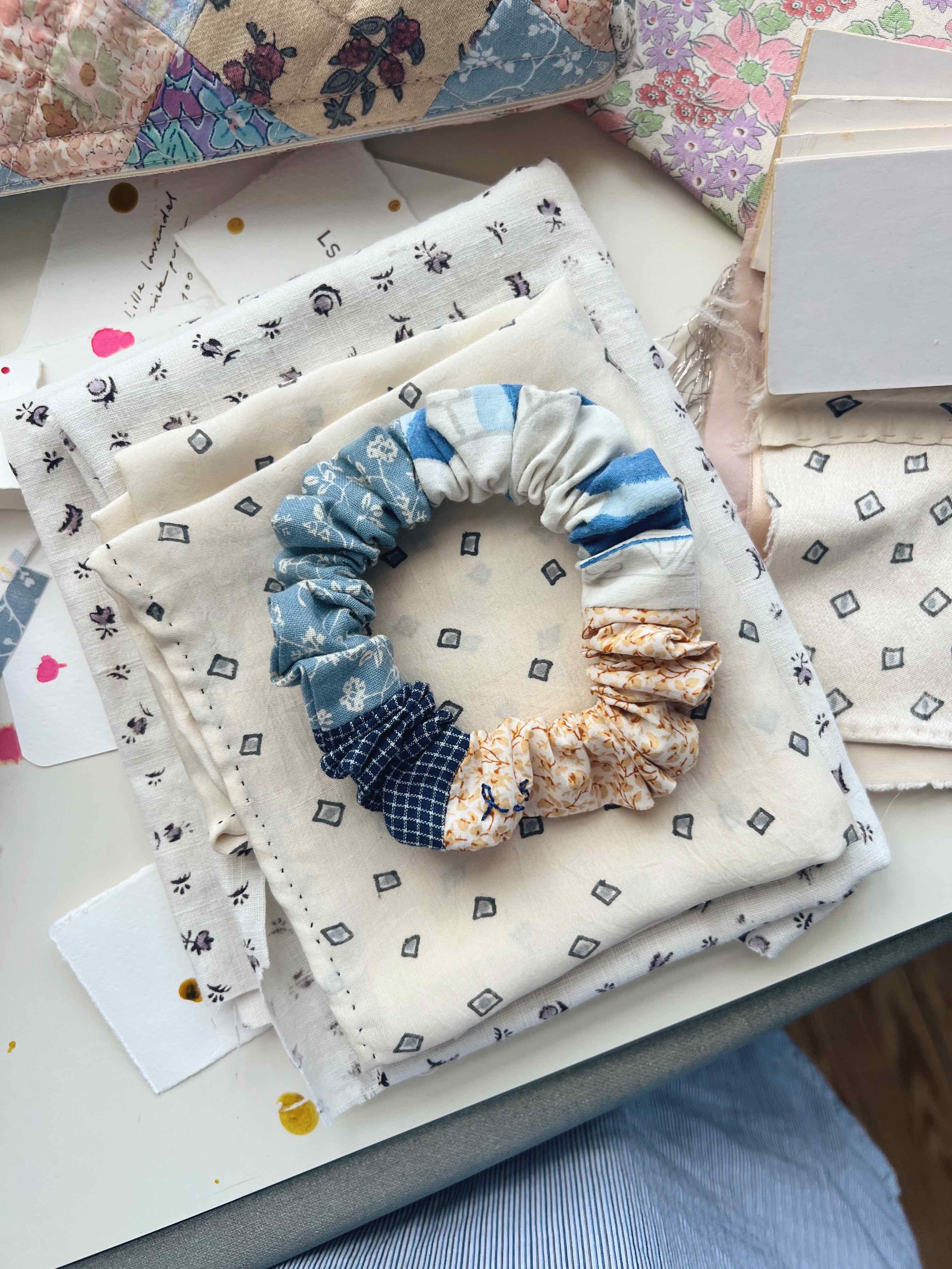 Vintage Liberty Patchwork Hair Cloud