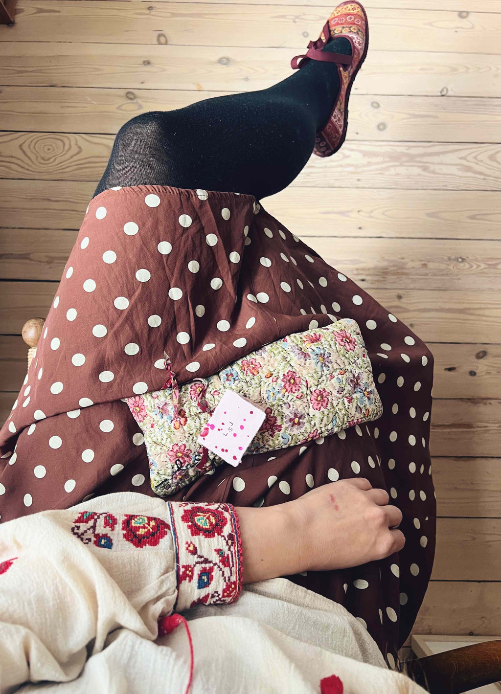 Lavender Eye Pillow - French Printed Cotton
