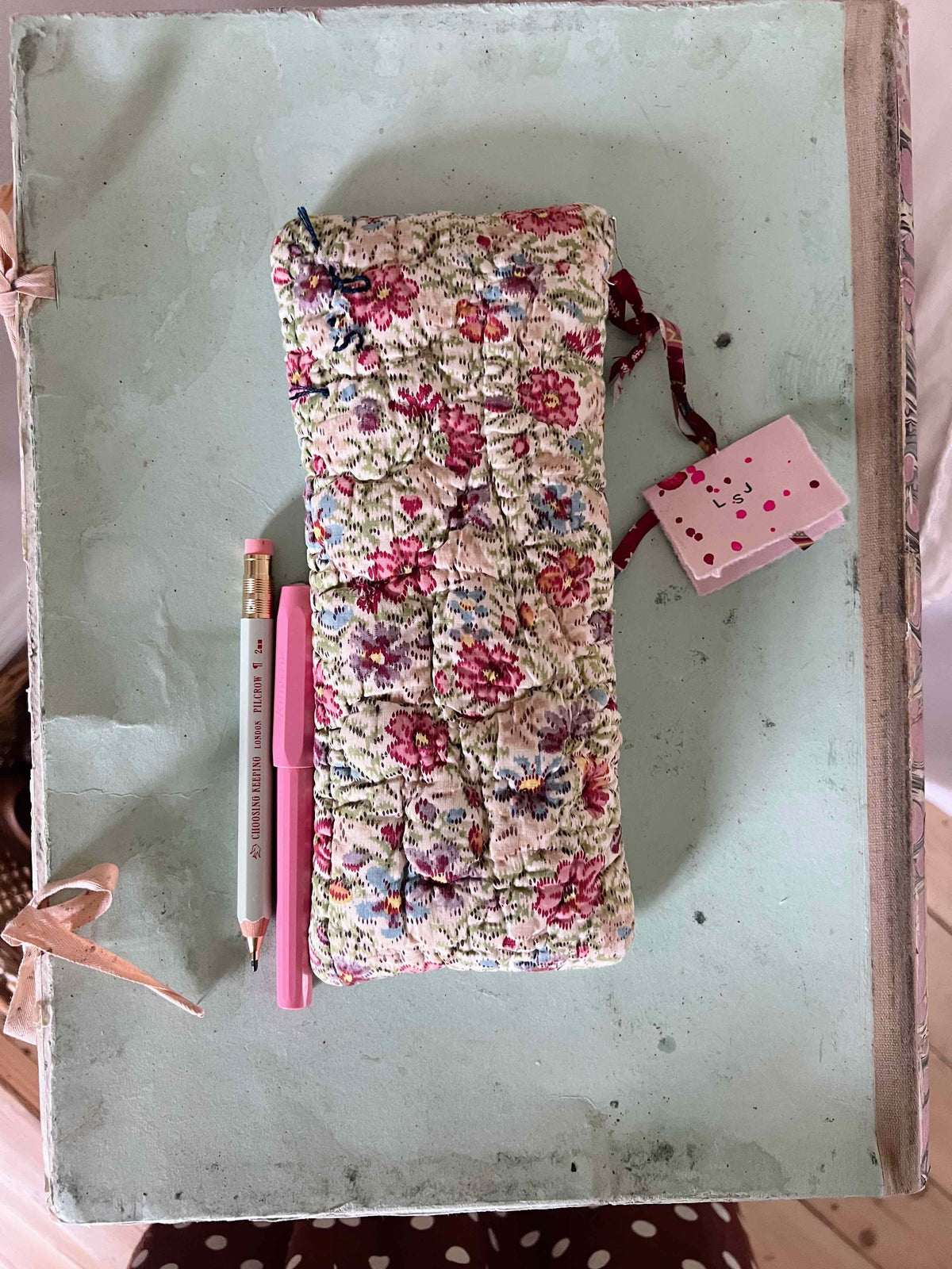 Lavender Eye Pillow - French Printed Cotton