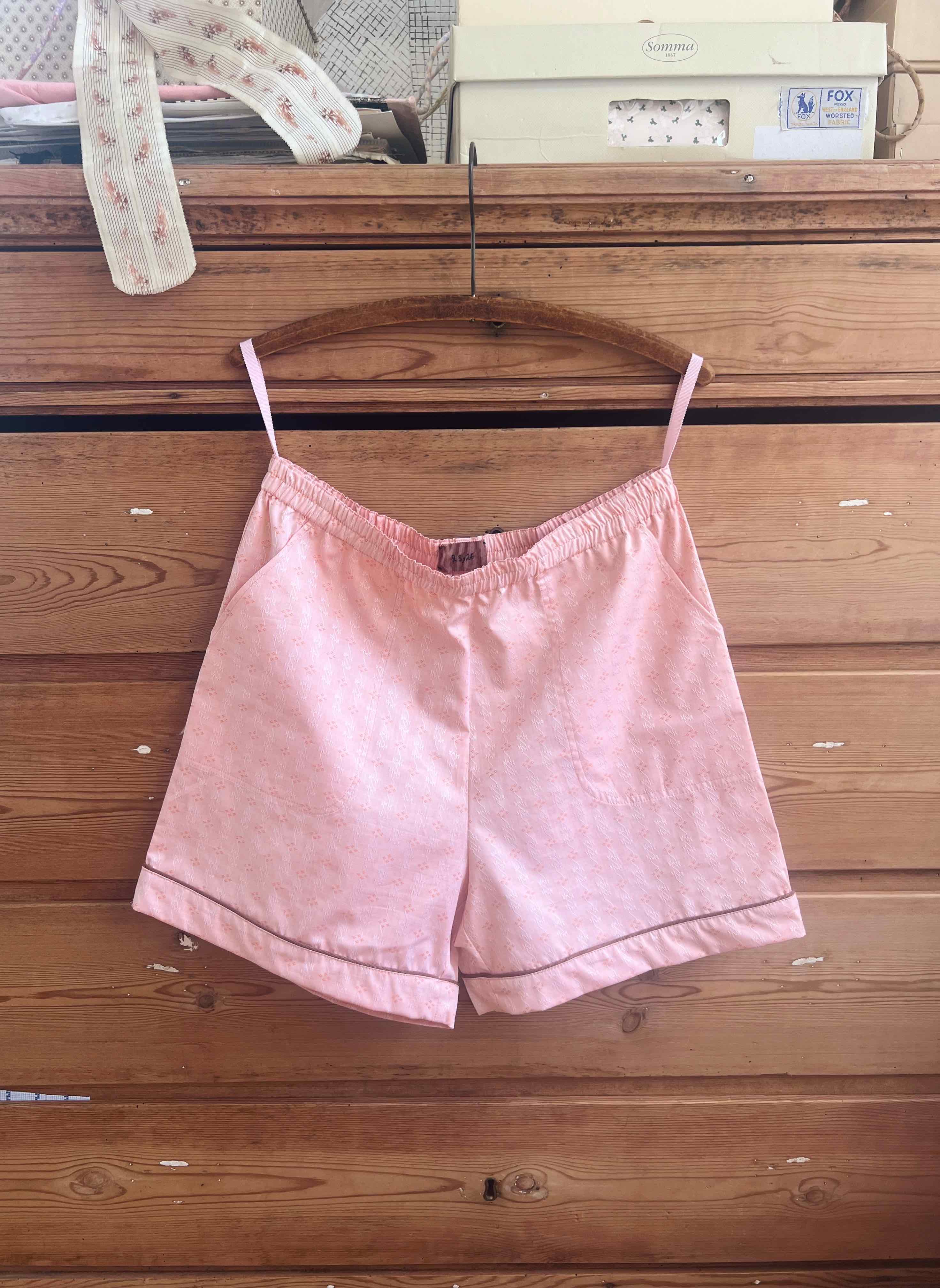 Notte -  Narrow-Loom Sicilian Jacquard Shorts