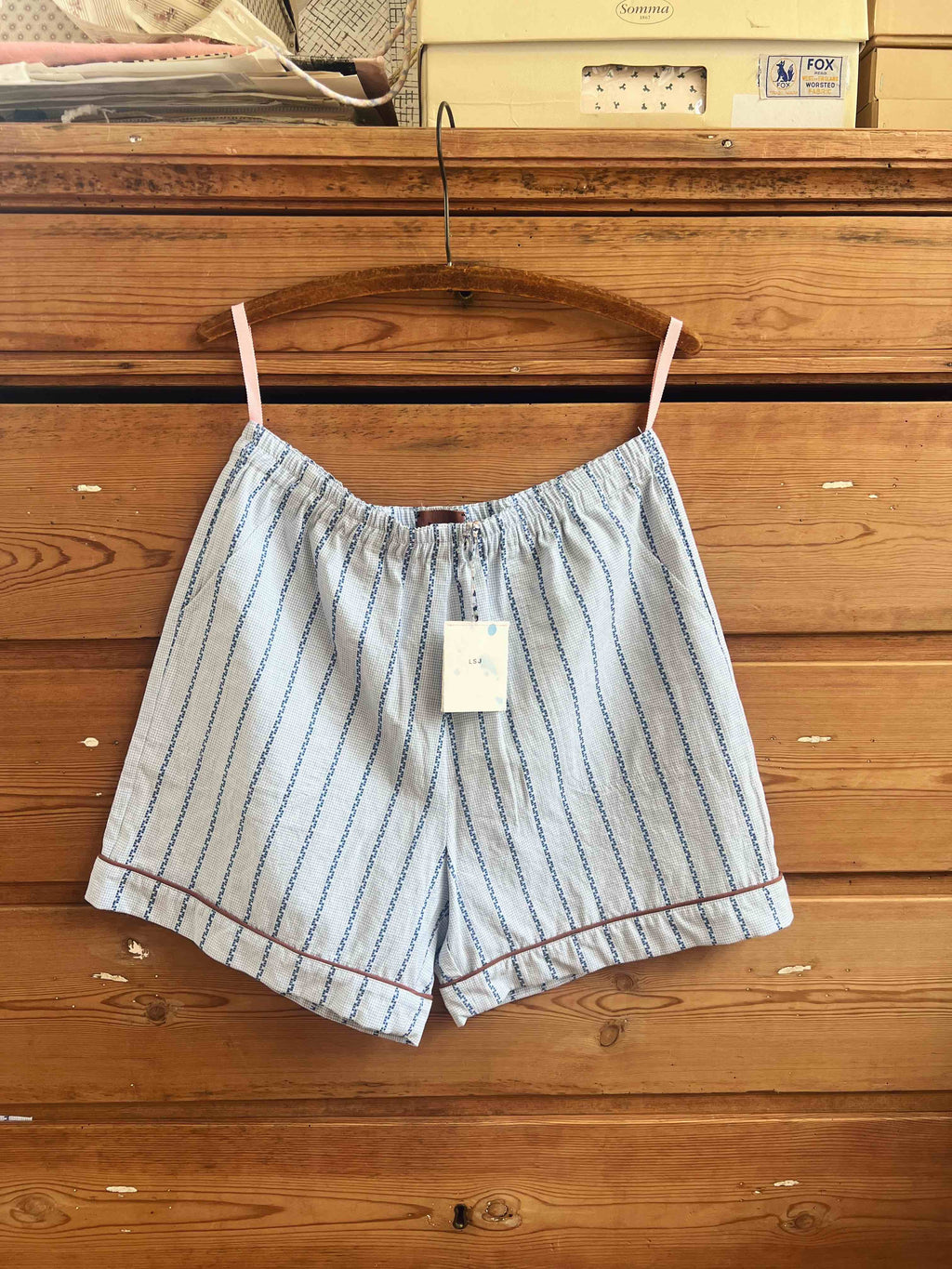 Notte -  Narrow-Loom Cotton Shorts