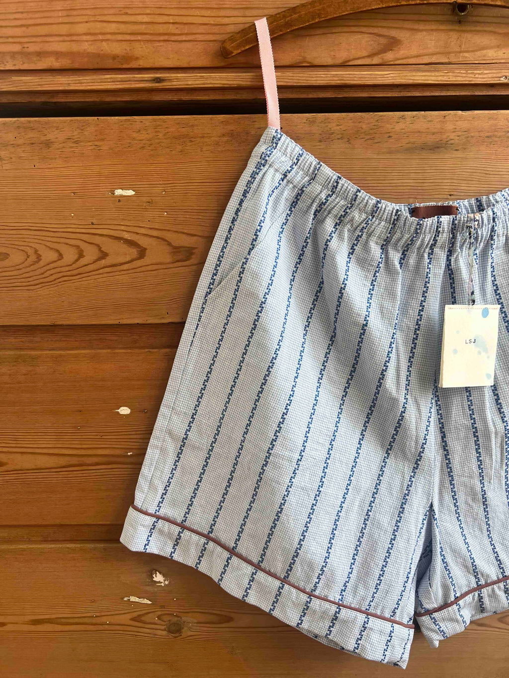 Notte -  Narrow-Loom Cotton Shorts